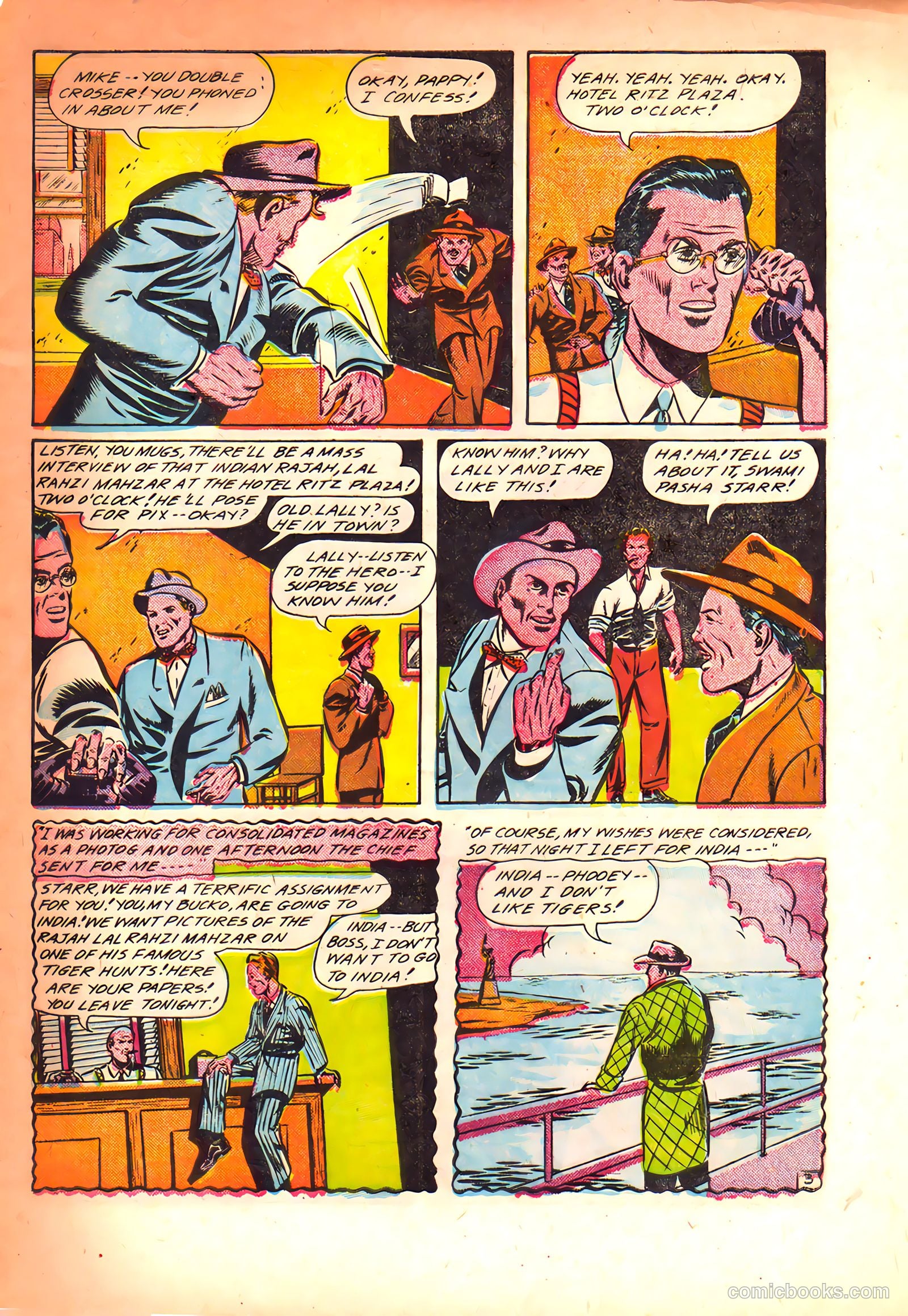 Lucky Comics #3 (1945) — page 5 of 36