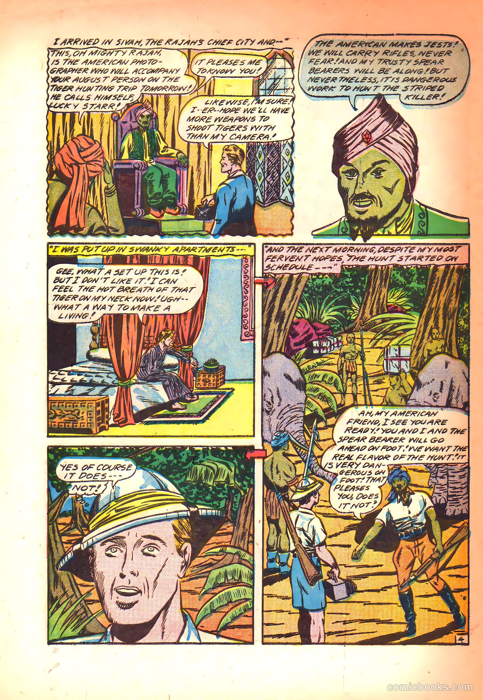 Lucky Comics #3 (1945) — page 6 of 36