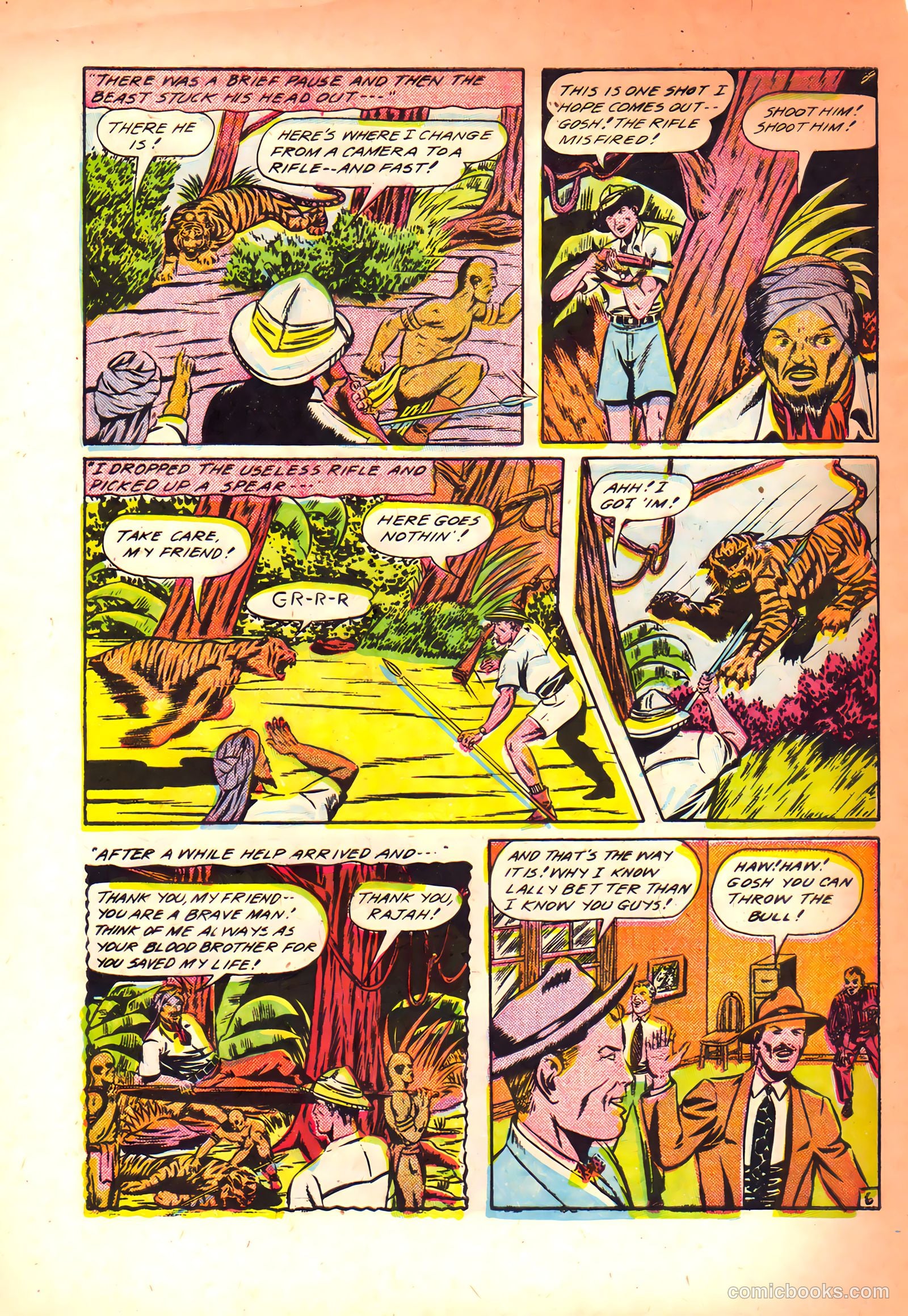 Lucky Comics #3 (1945) — page 8 of 36