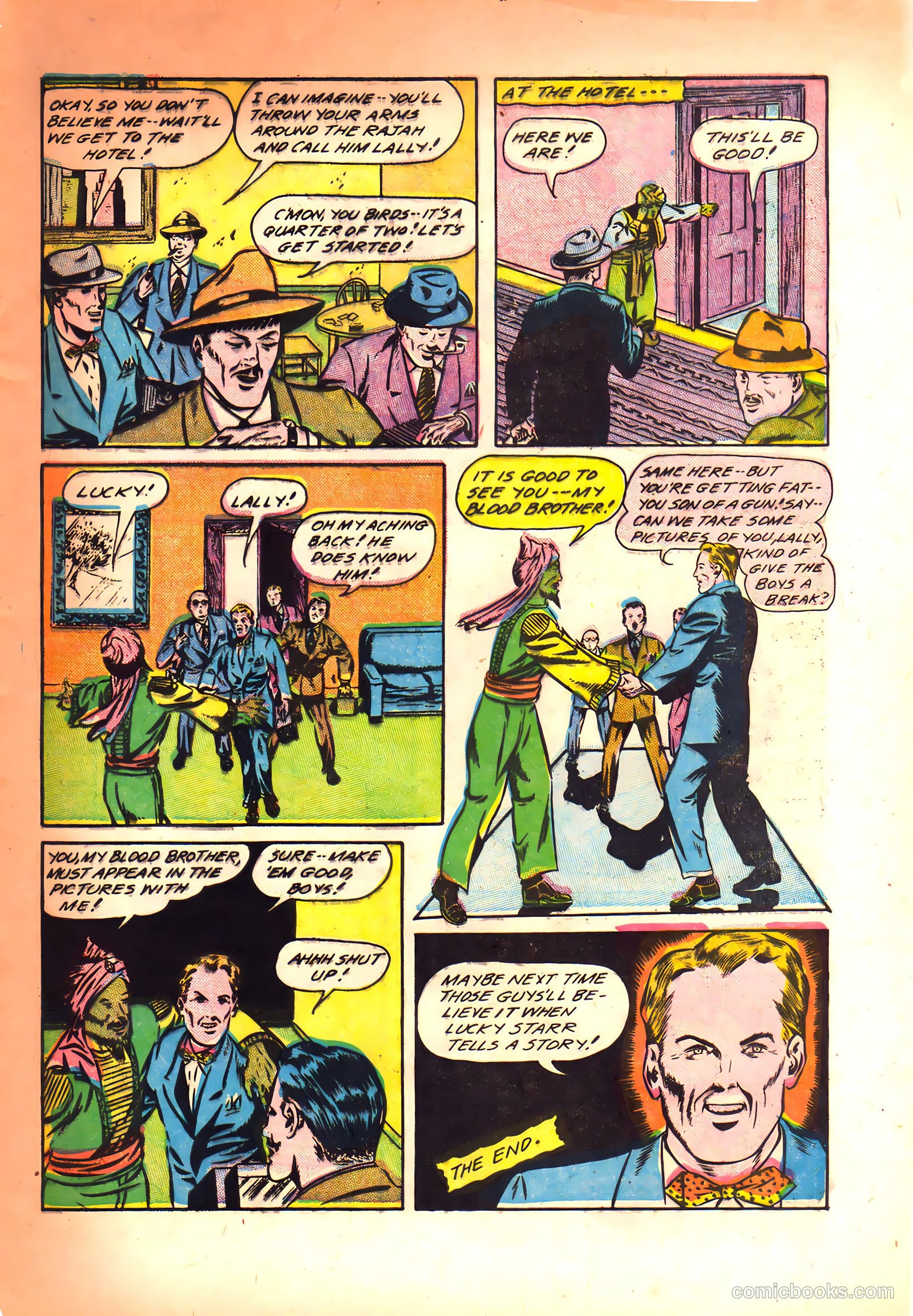Lucky Comics #3 (1945) — page 9 of 36