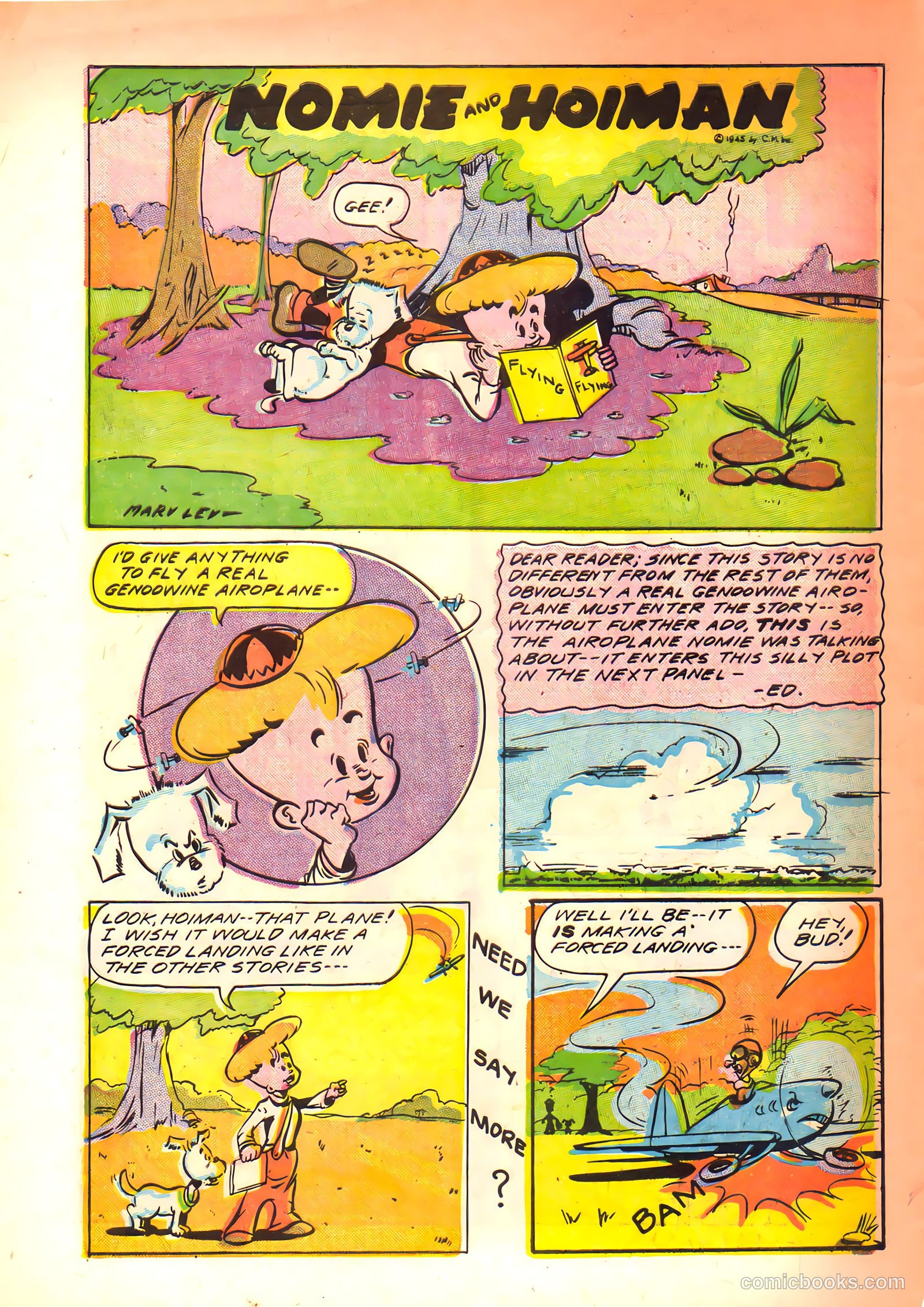 Lucky Comics #3 (1945) — page 10 of 36
