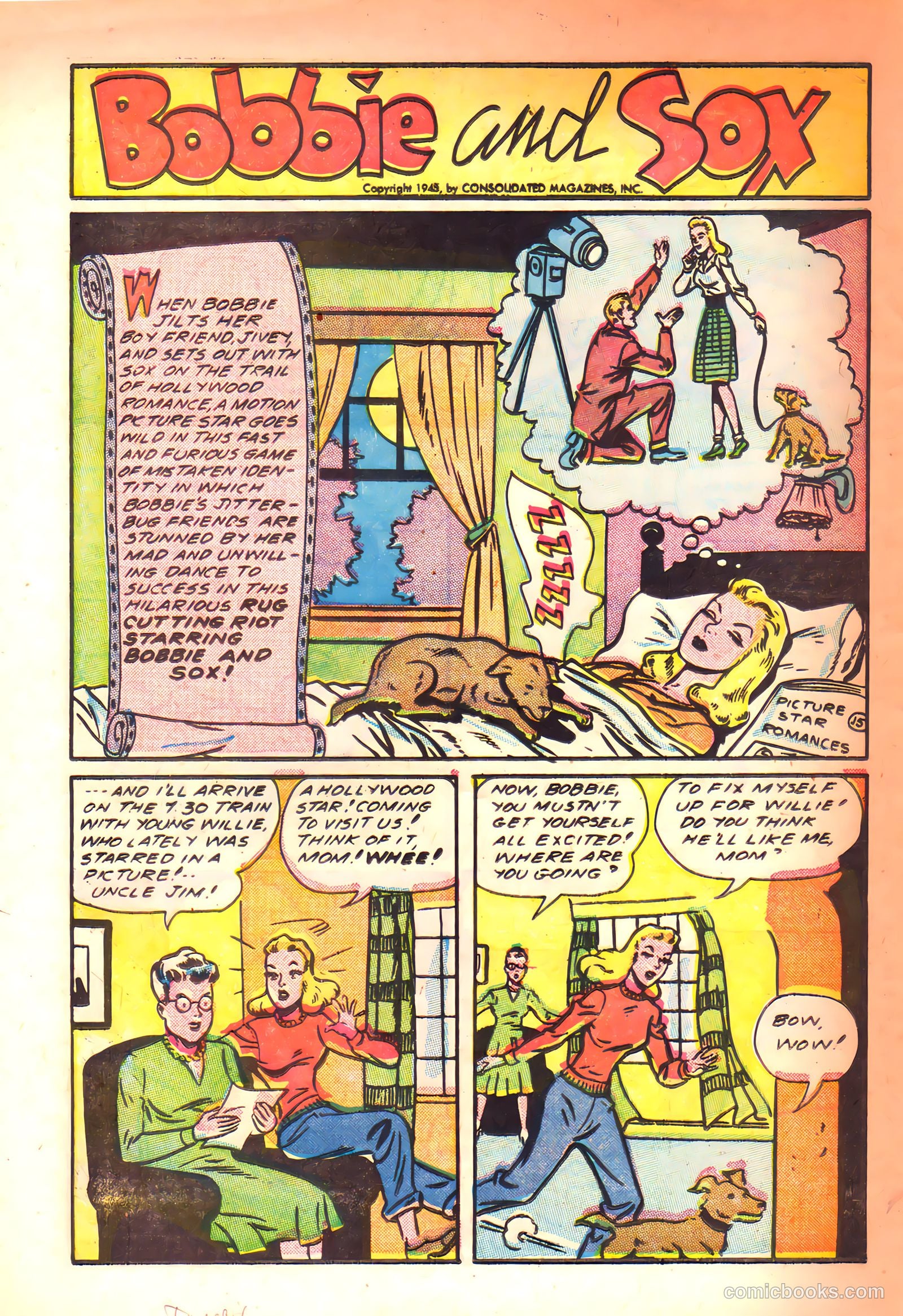 Lucky Comics #3 (1945) — page 14 of 36