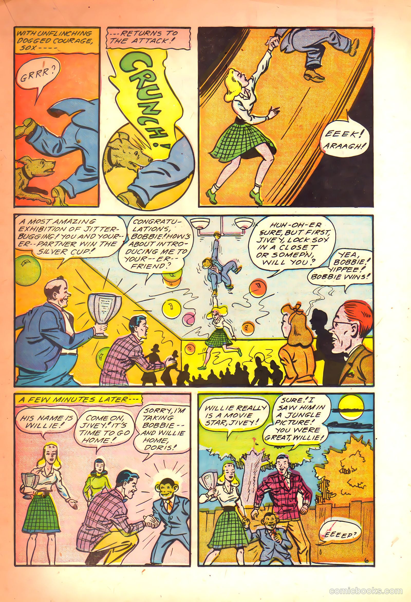 Lucky Comics #3 (1945) — page 19 of 36