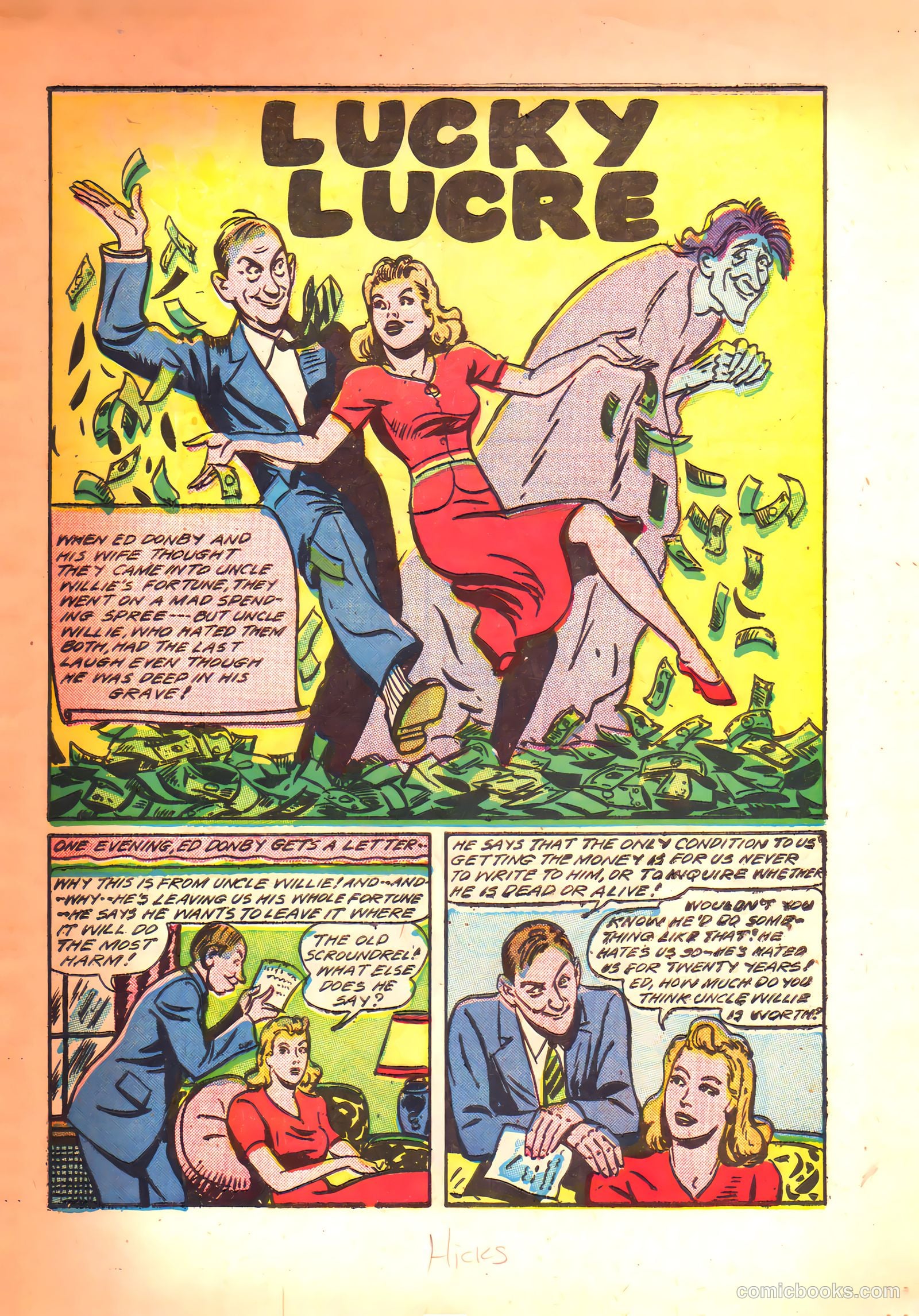 Lucky Comics #3 (1945) — page 31 of 36