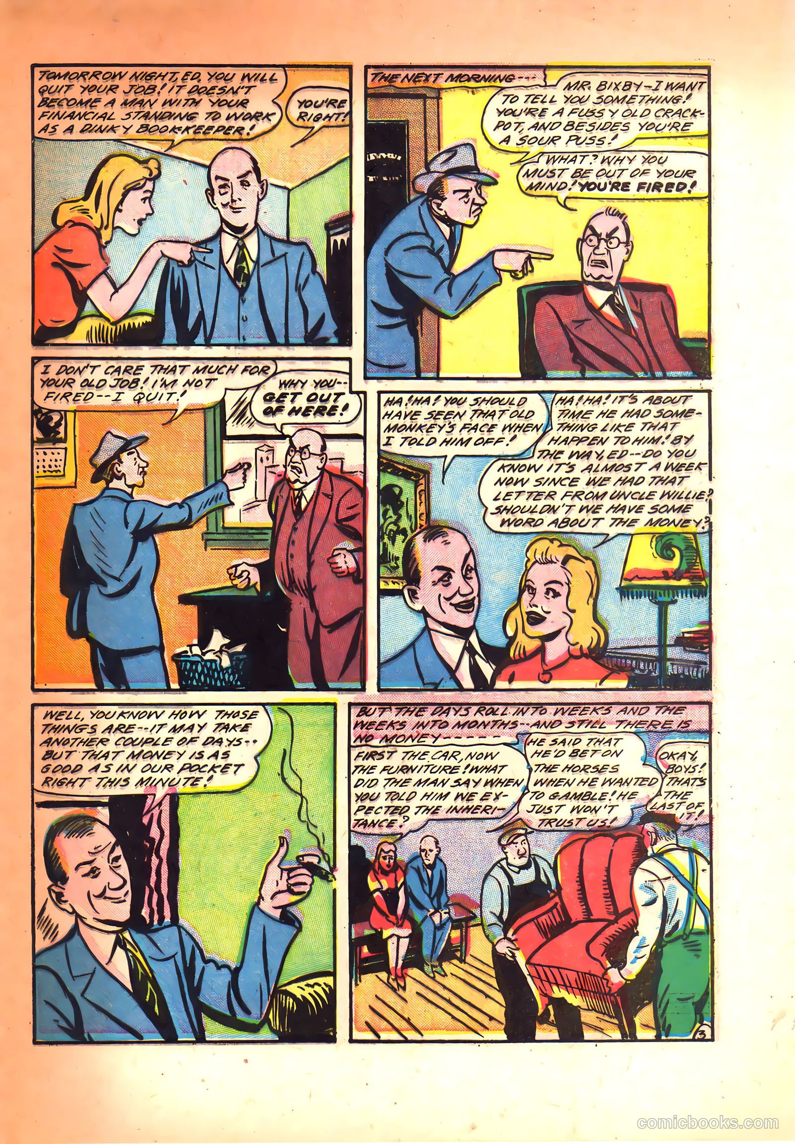 Lucky Comics #3 (1945) — page 33 of 36