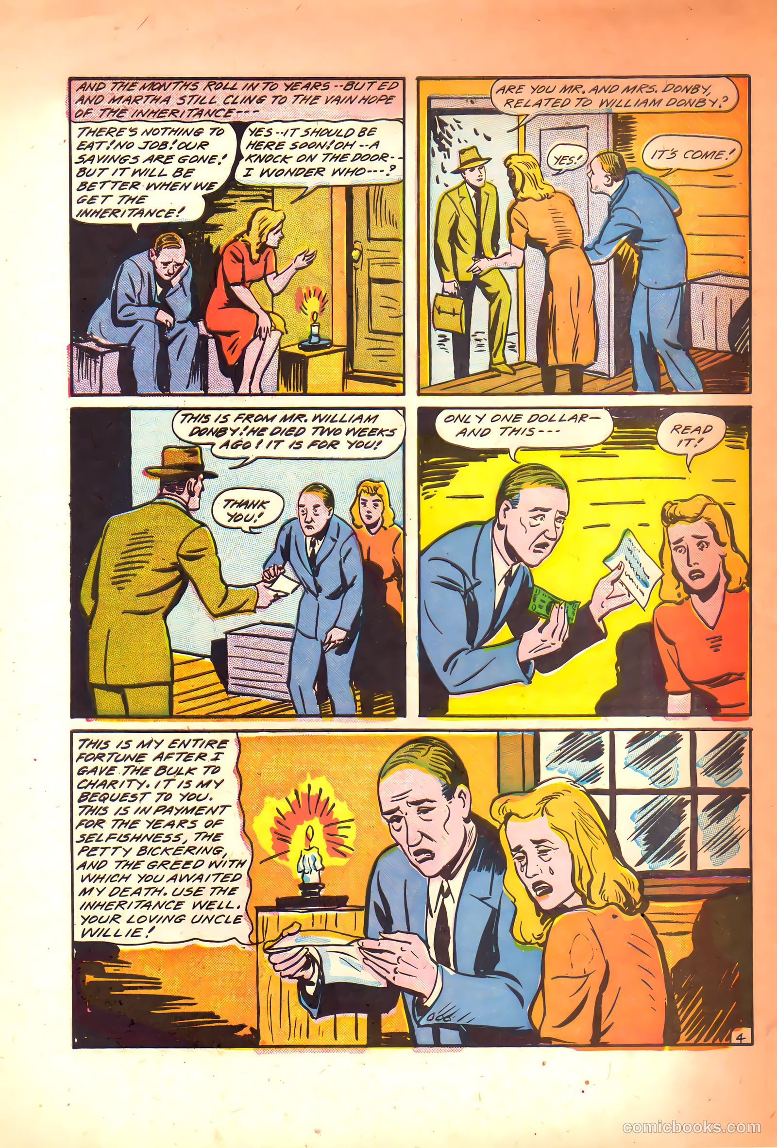 Lucky Comics #3 (1945) — page 34 of 36