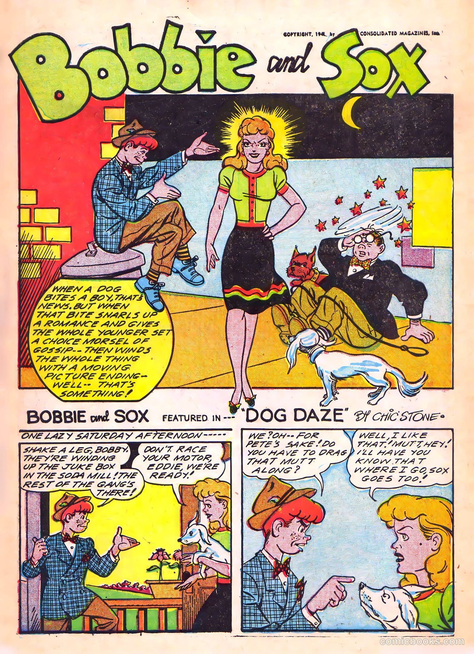 Lucky Comics #4 (1946) — page 3 of 52