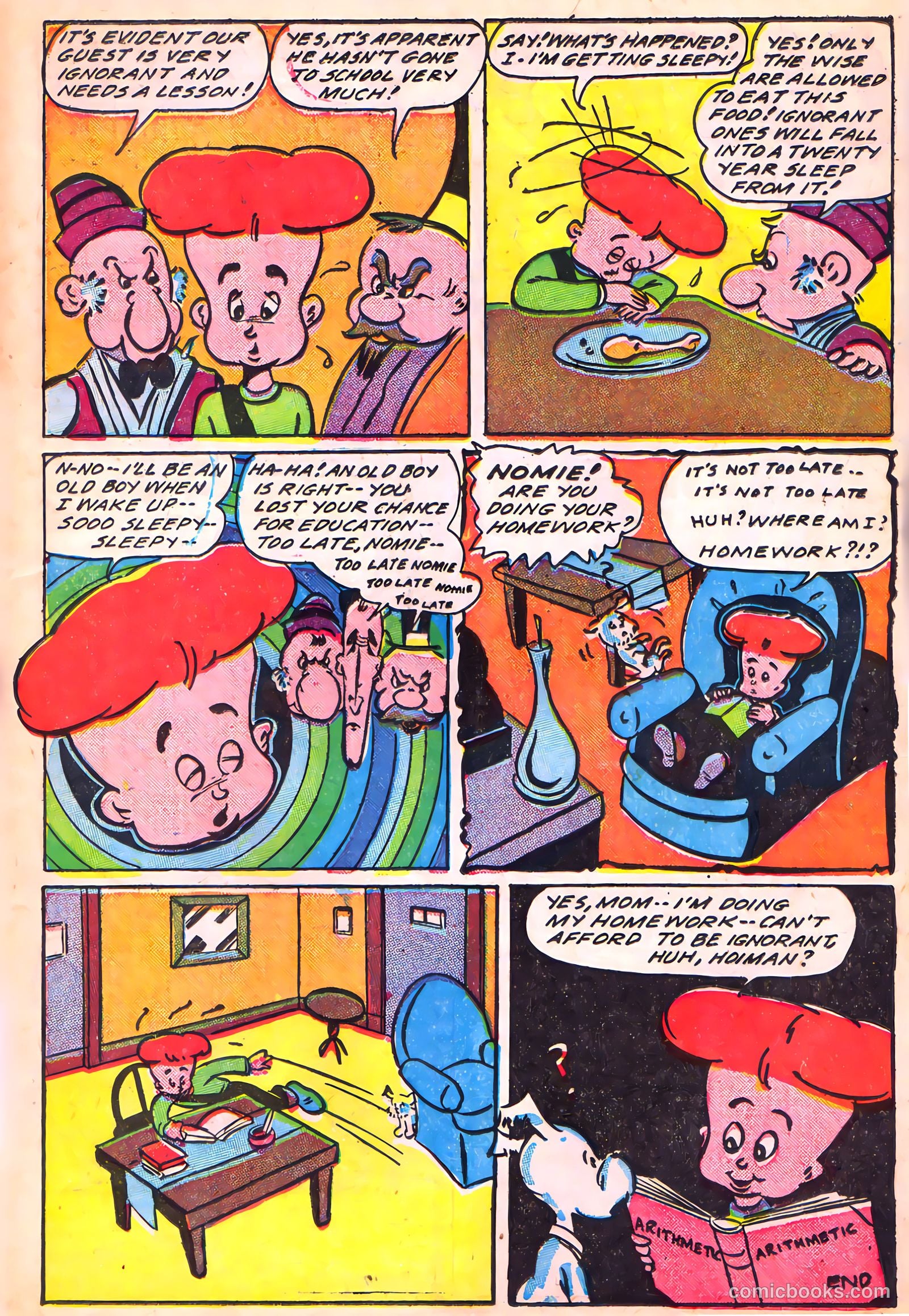 Lucky Comics #4 (1946) — page 17 of 52