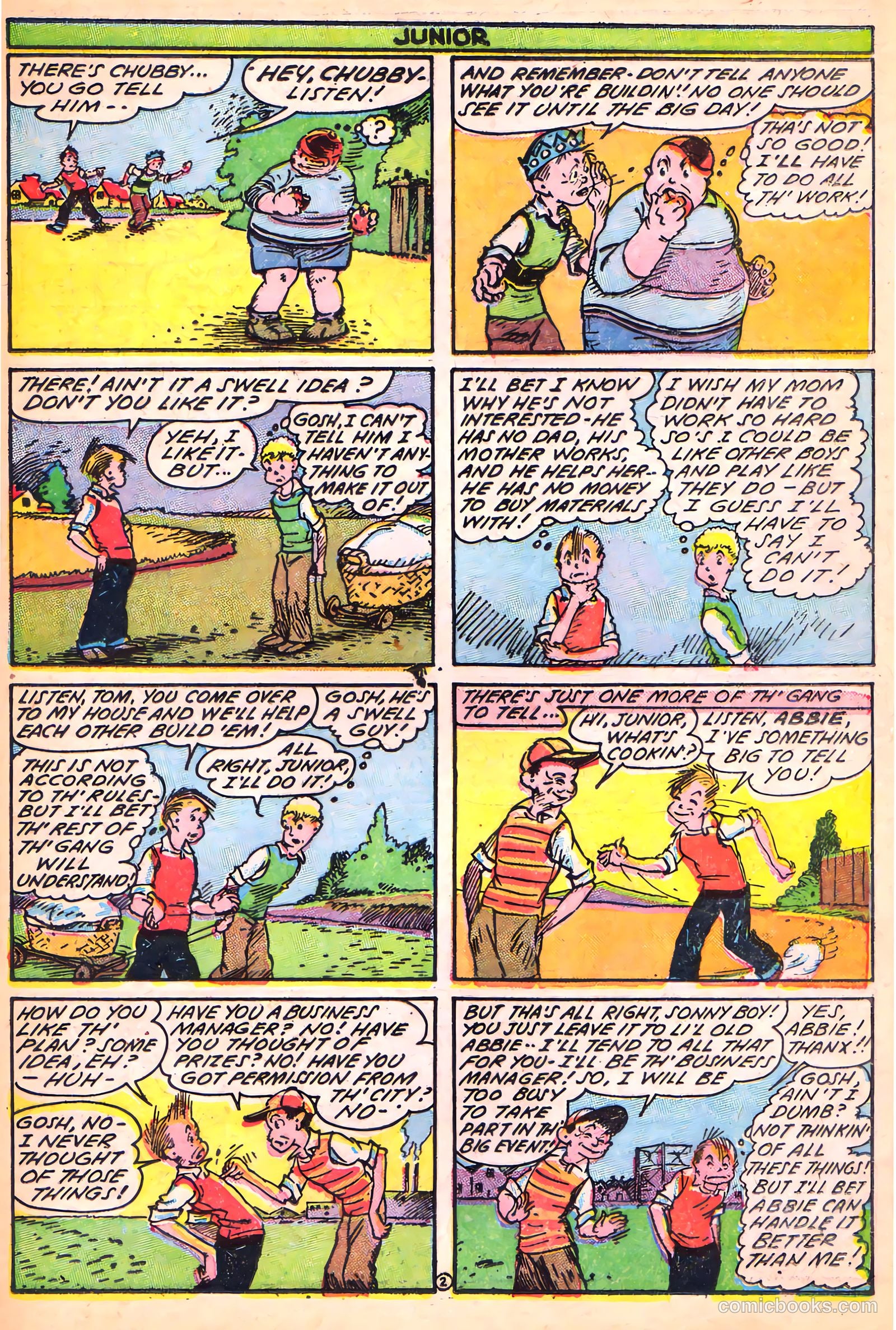 Lucky Comics #4 (1946) — page 29 of 52