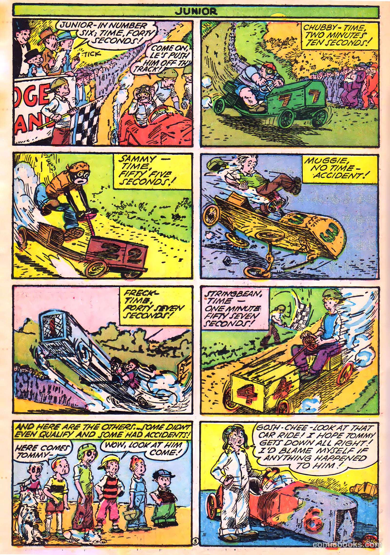 Lucky Comics #4 (1946) — page 32 of 52