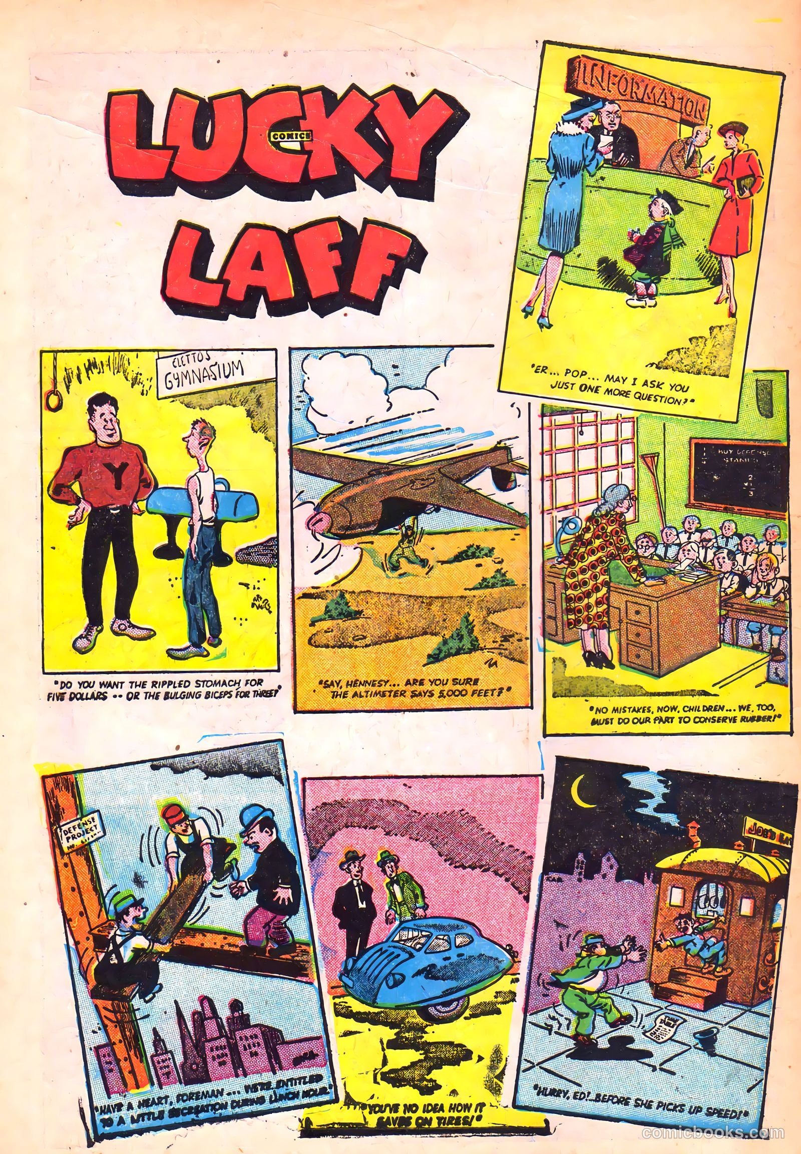Lucky Comics #4 (1946) — page 50 of 52