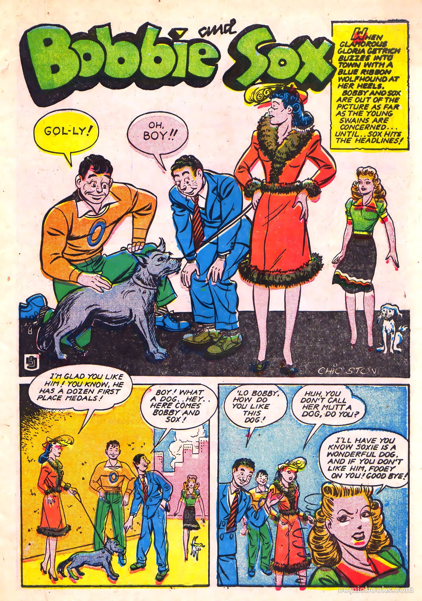 Lucky Comics #5 (1941) — page 3 of 53
