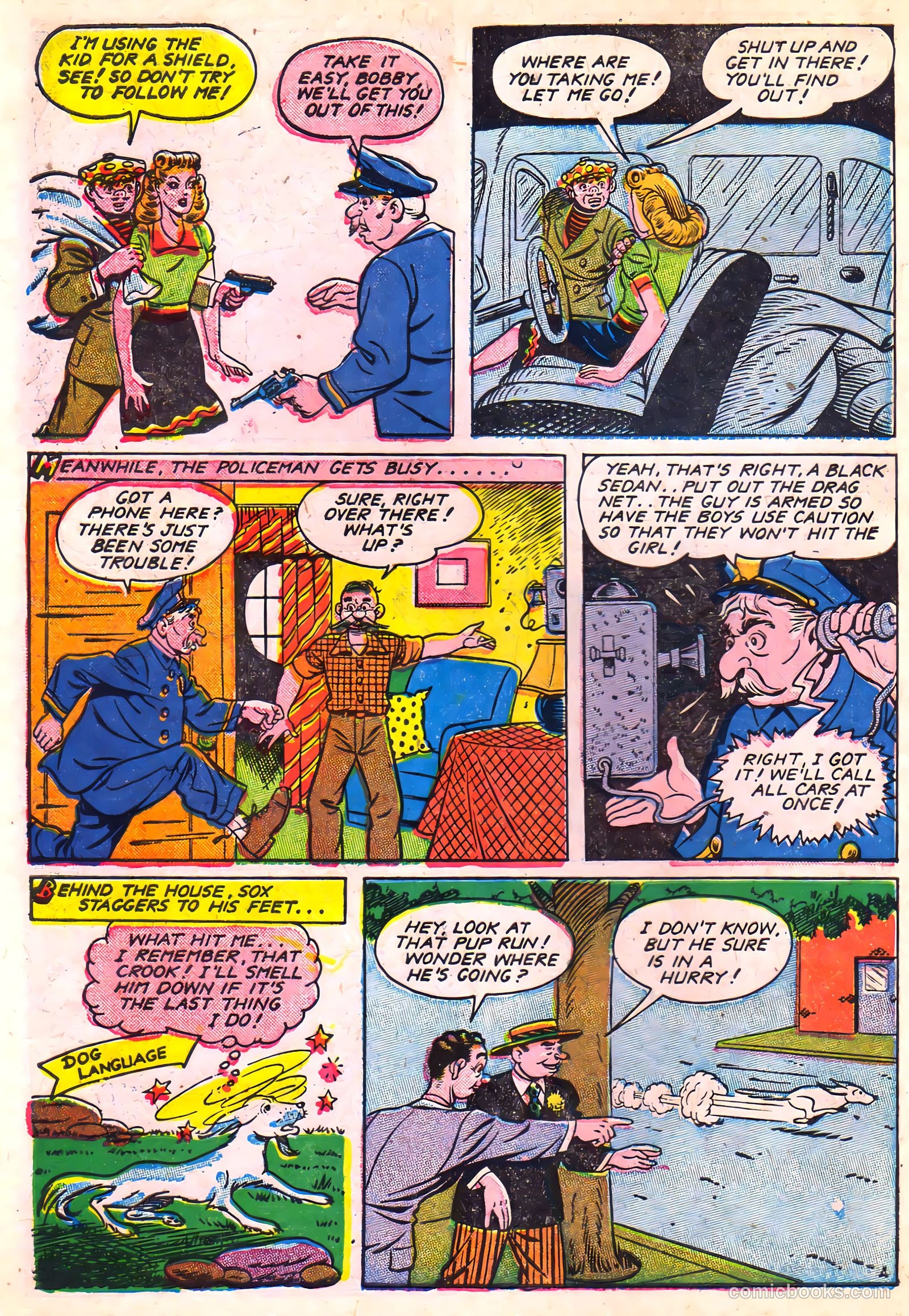 Lucky Comics #5 (1941) — page 6 of 53