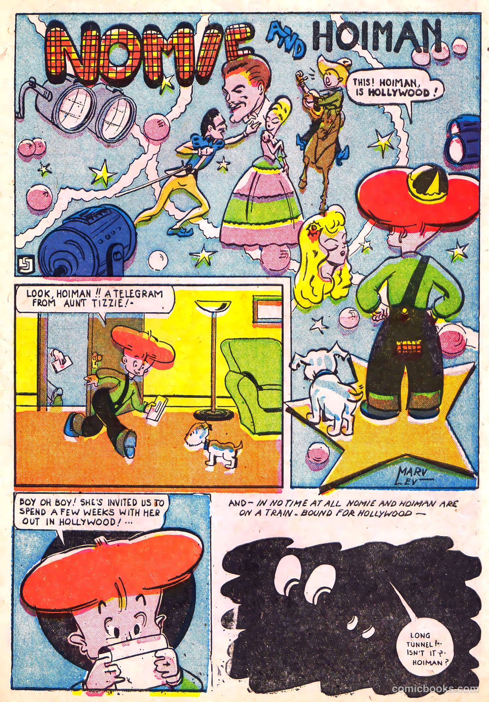 Lucky Comics #5 (1941) — page 9 of 53