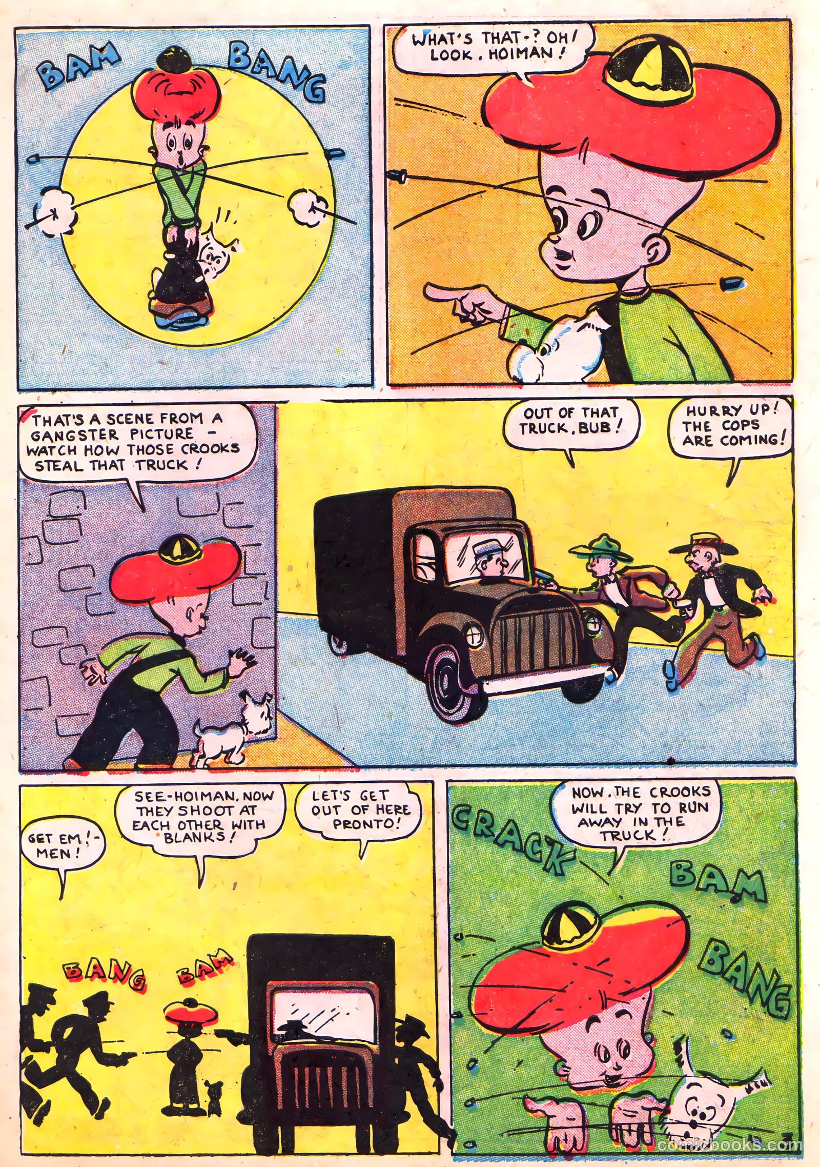 Lucky Comics #5 (1941) — page 11 of 53