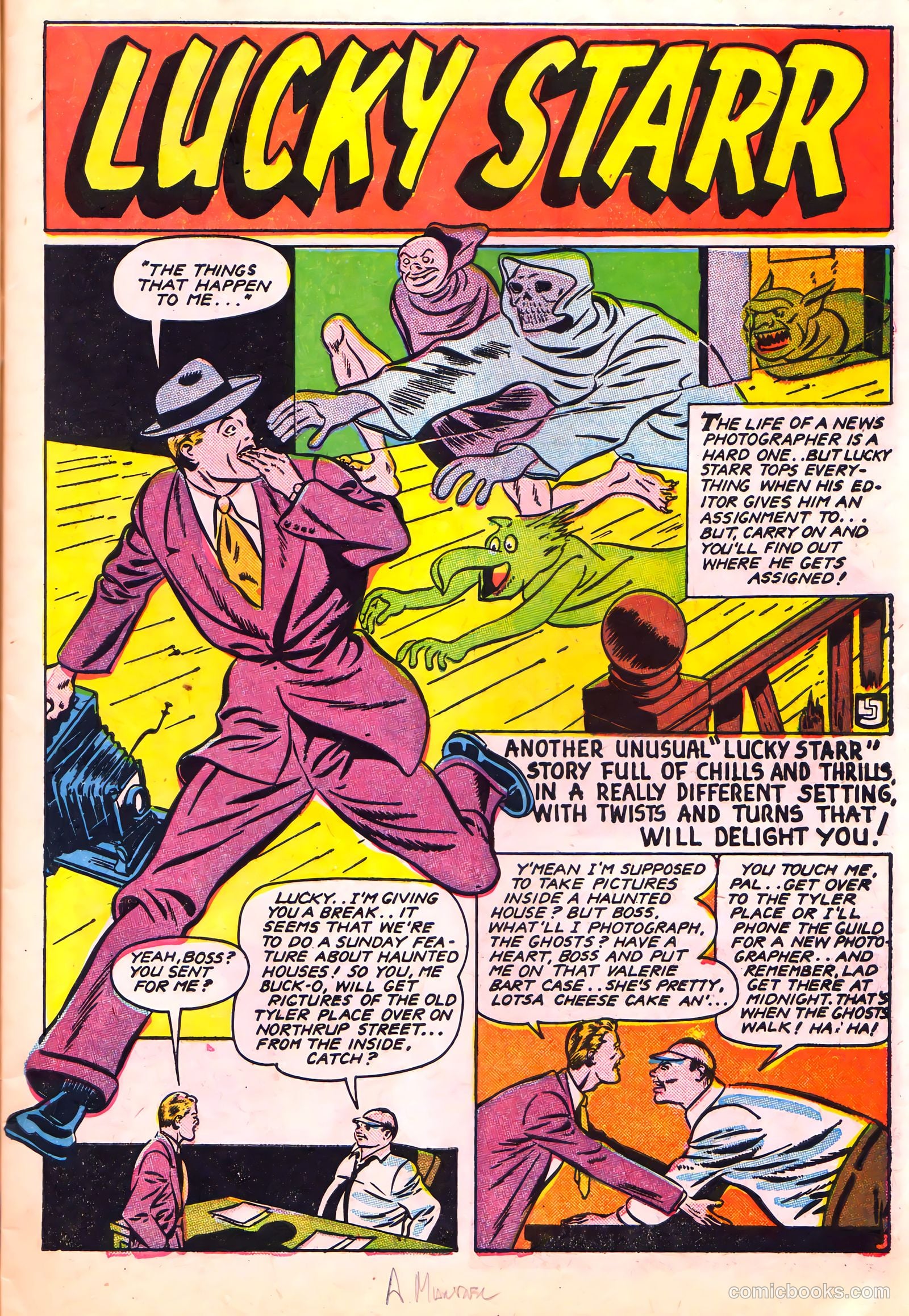 Lucky Comics #5 (1941) — page 13 of 53