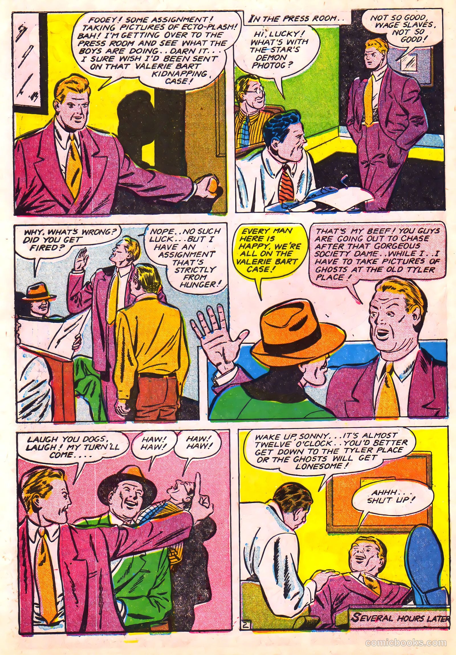 Lucky Comics #5 (1941) — page 14 of 53