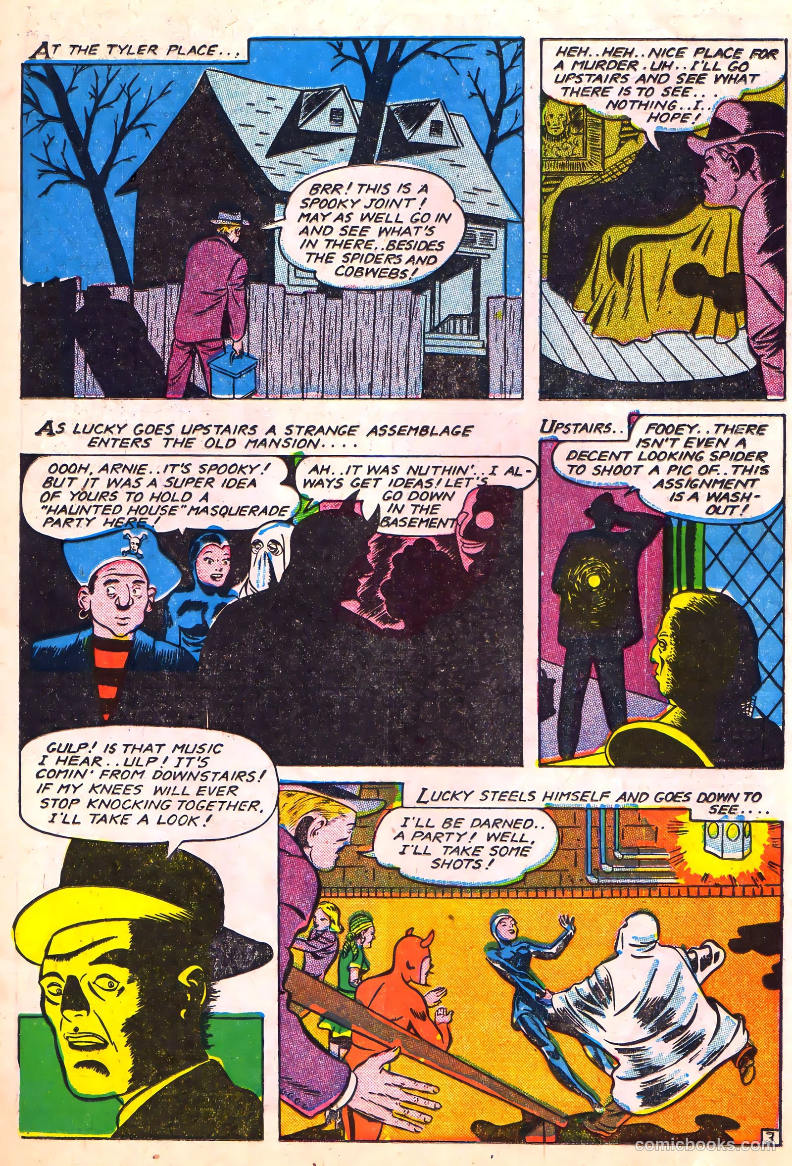 Lucky Comics #5 (1941) — page 15 of 53