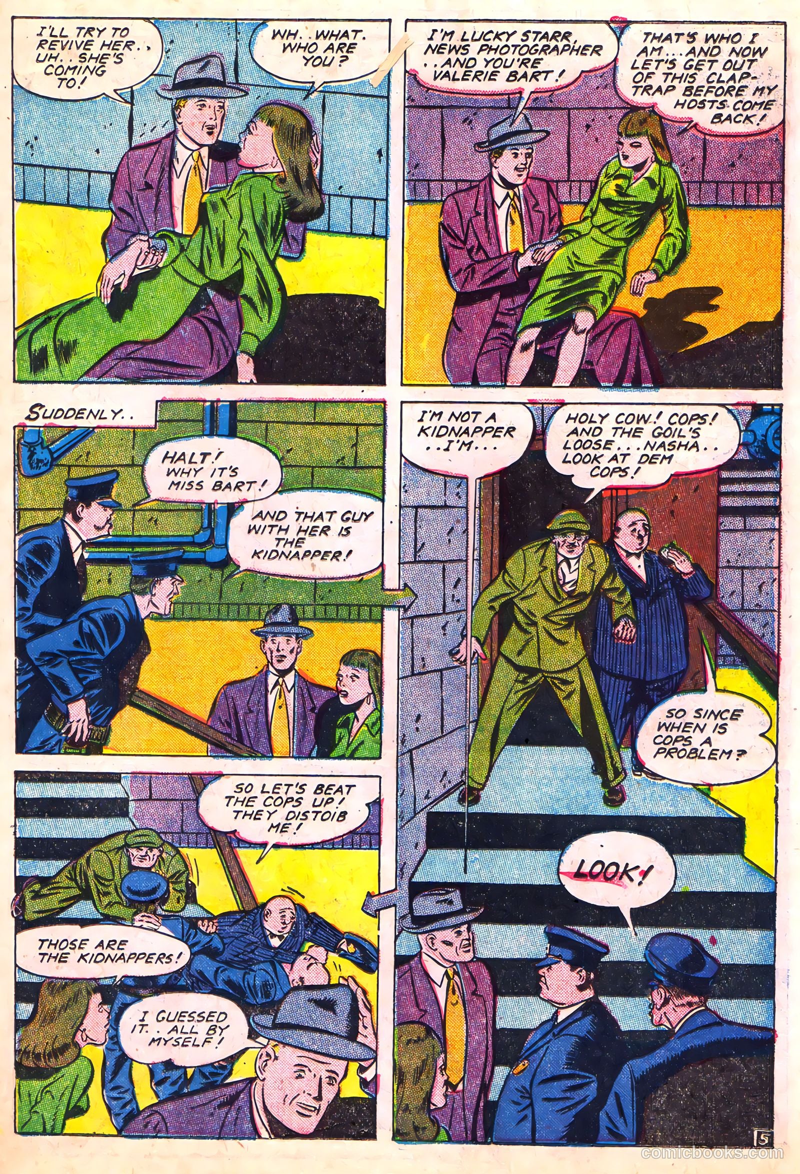 Lucky Comics #5 (1941) — page 17 of 53