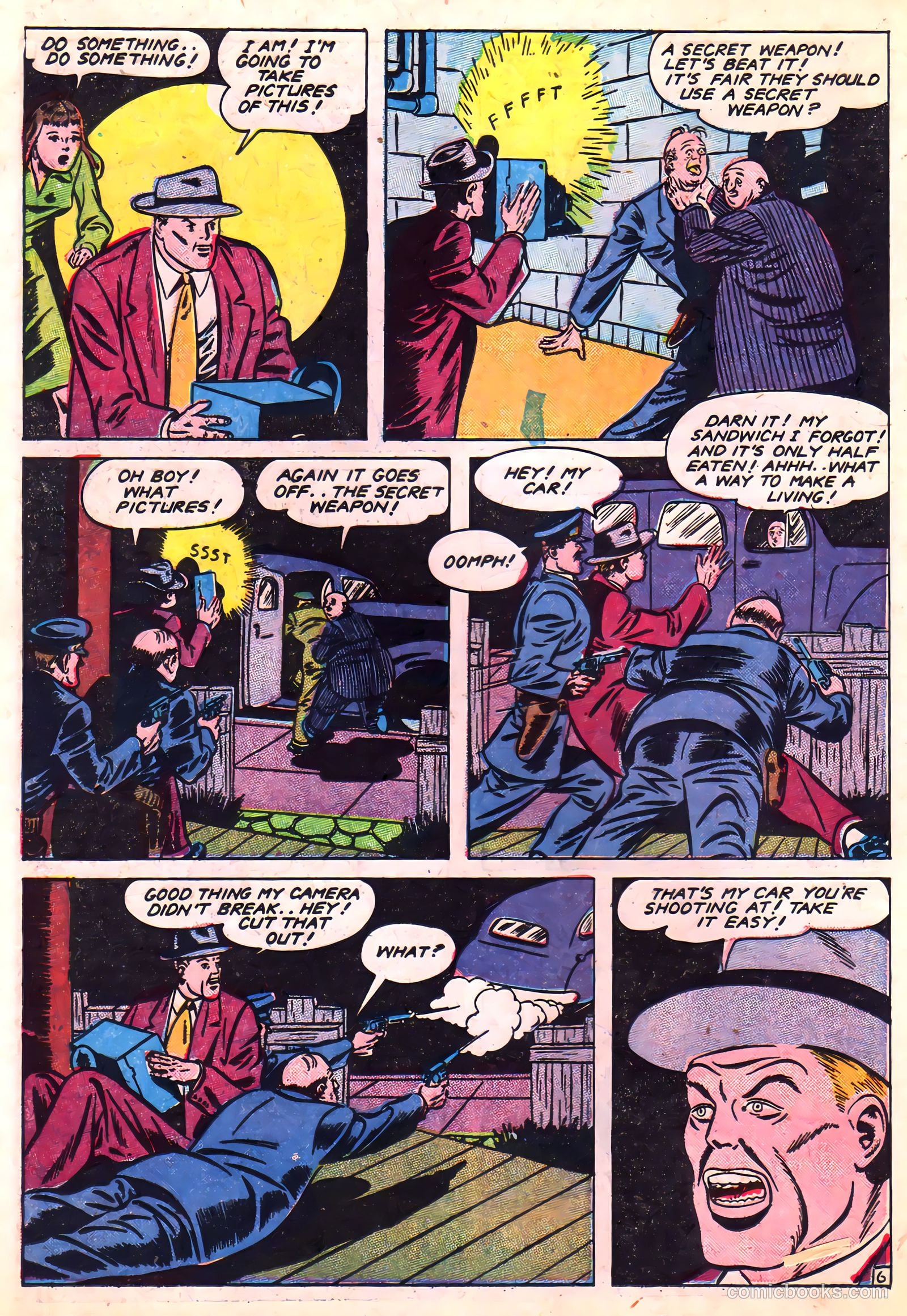 Lucky Comics #5 (1941) — page 18 of 53