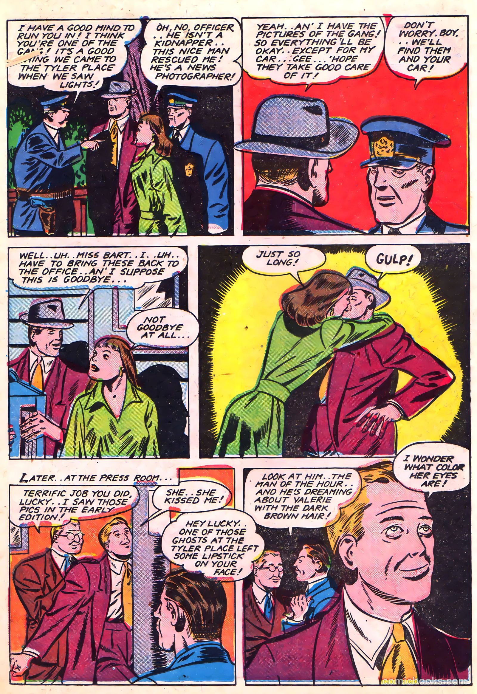 Lucky Comics #5 (1941) — page 19 of 53
