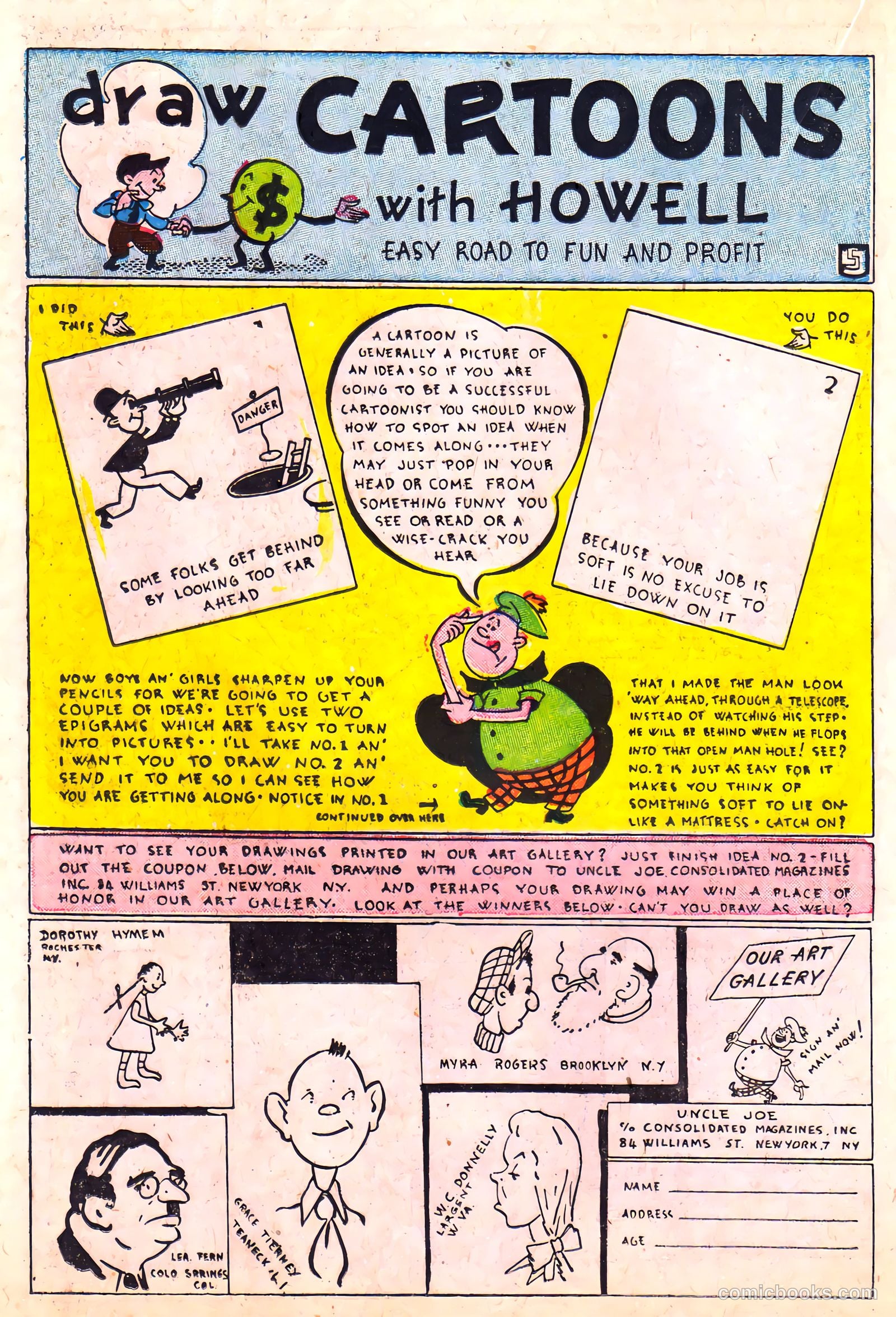 Lucky Comics #5 (1941) — page 32 of 53