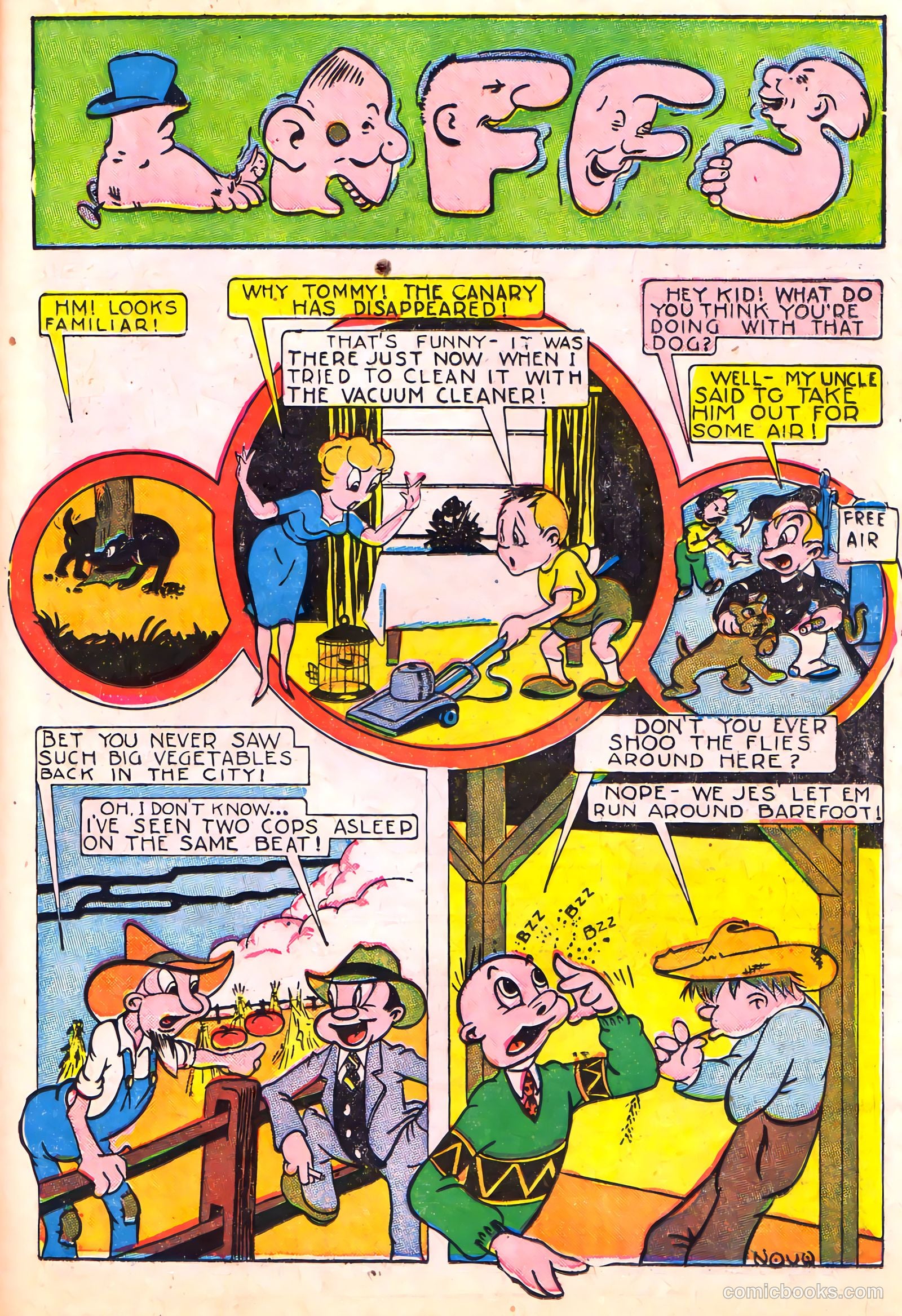 Lucky Comics #5 (1941) — page 33 of 53