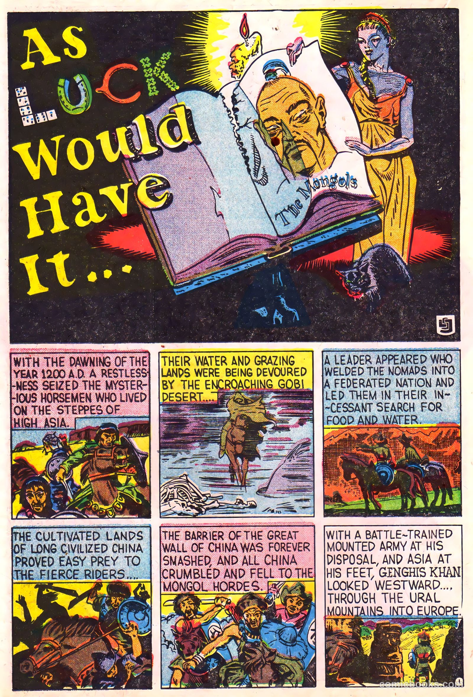 Lucky Comics #5 (1941) — page 34 of 53
