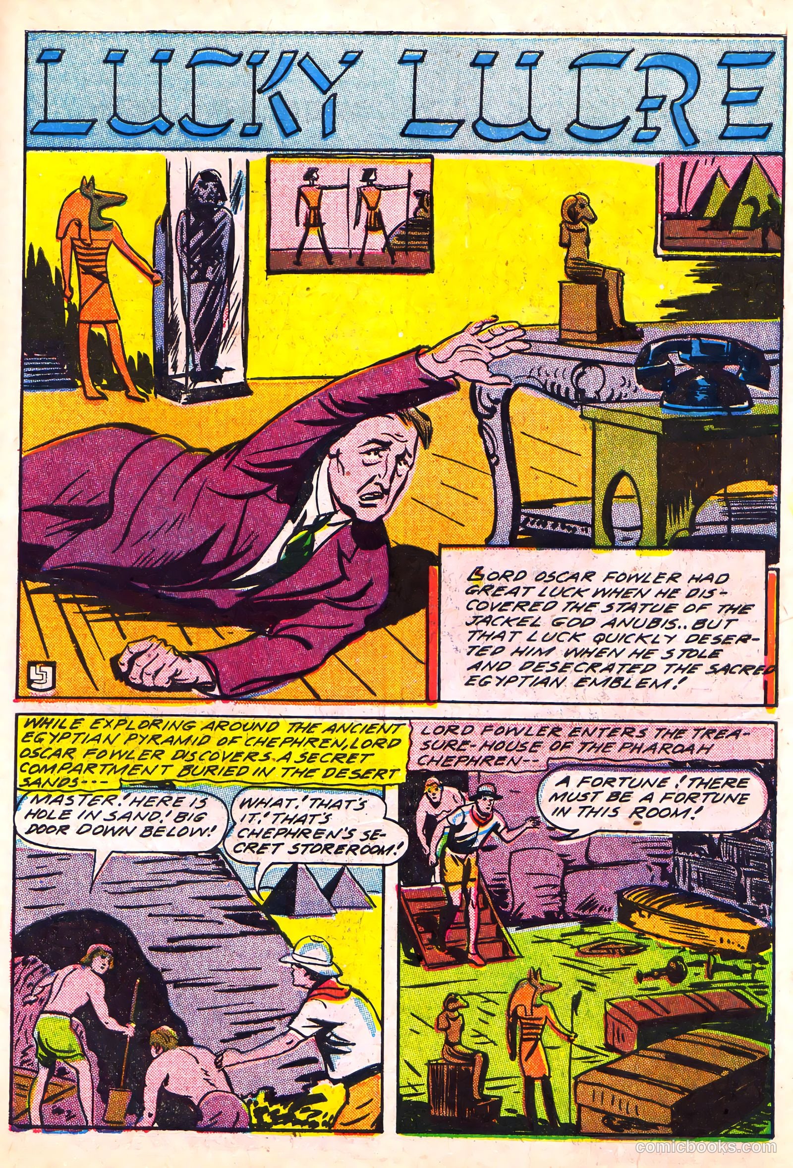 Lucky Comics #5 (1941) — page 39 of 53