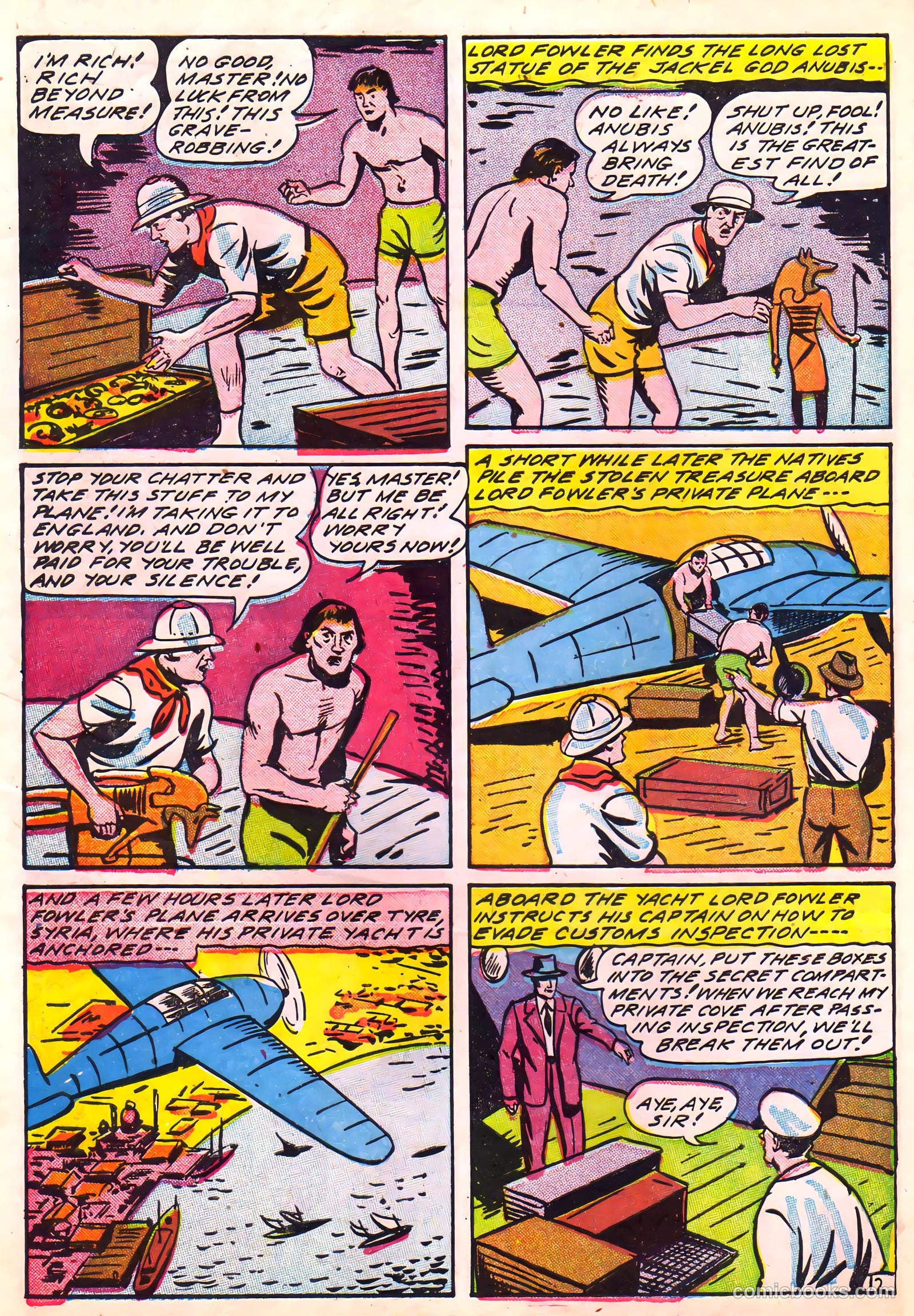 Lucky Comics #5 (1941) — page 40 of 53