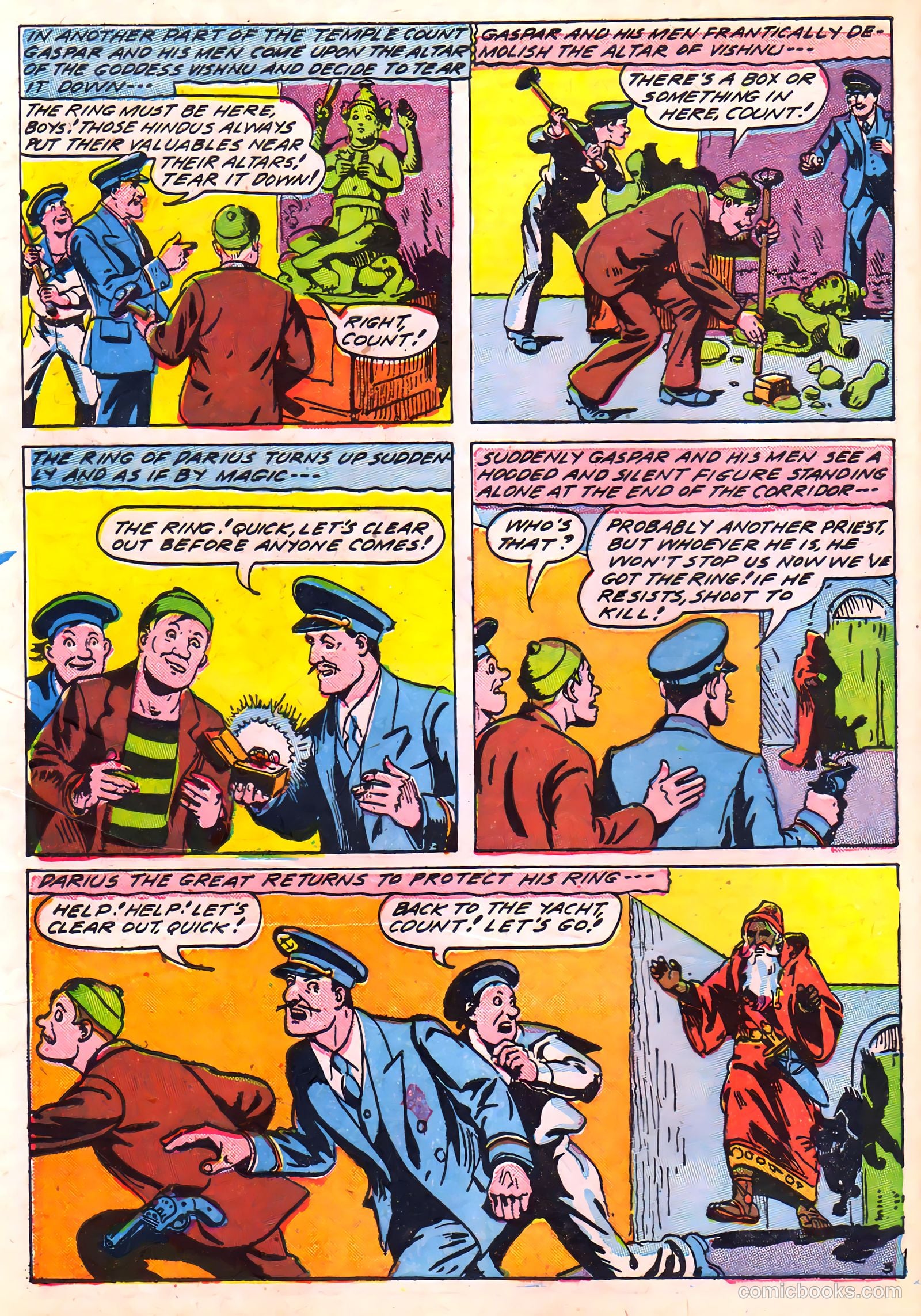 Lucky Comics #5 (1941) — page 46 of 53