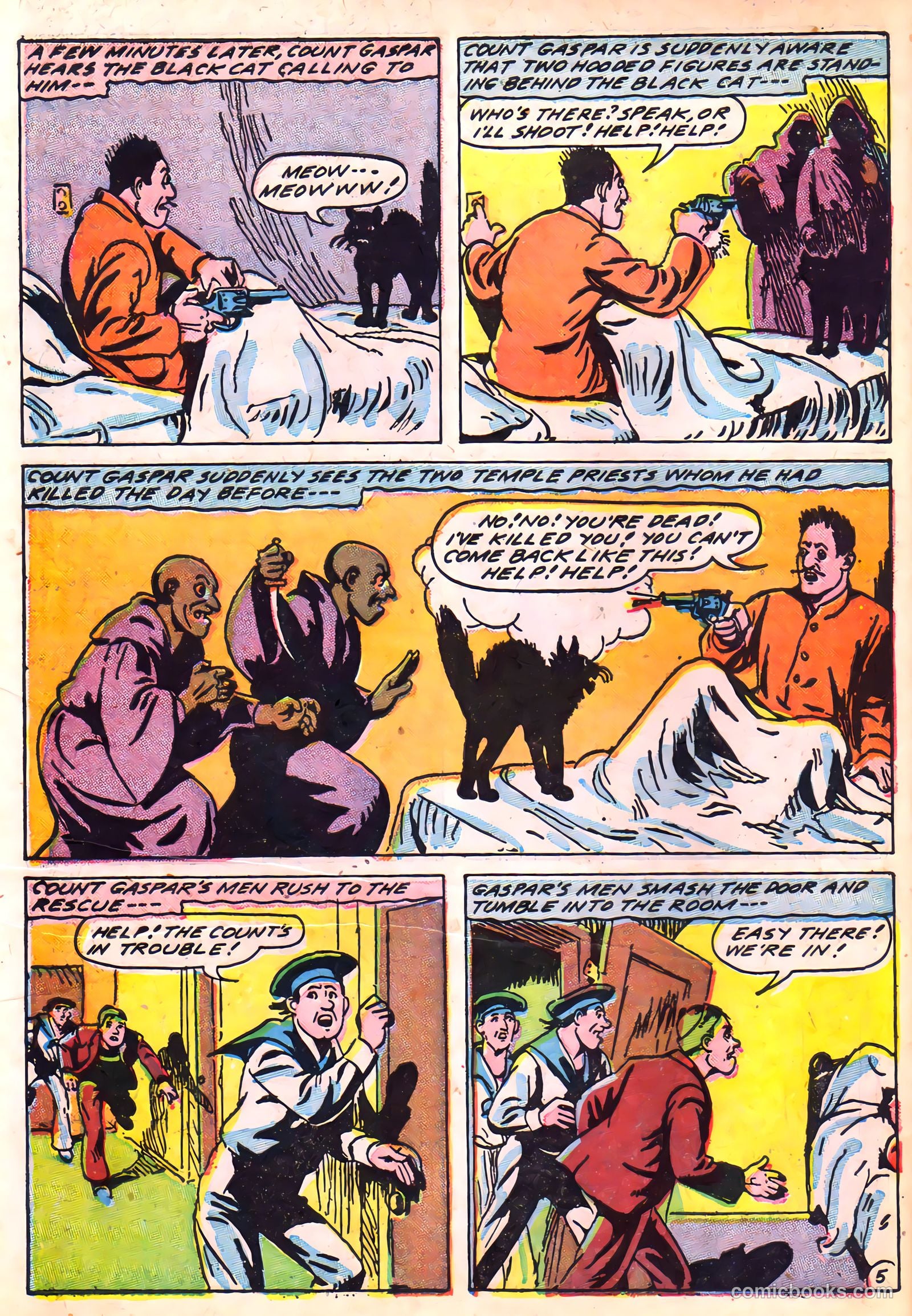 Lucky Comics #5 (1941) — page 48 of 53
