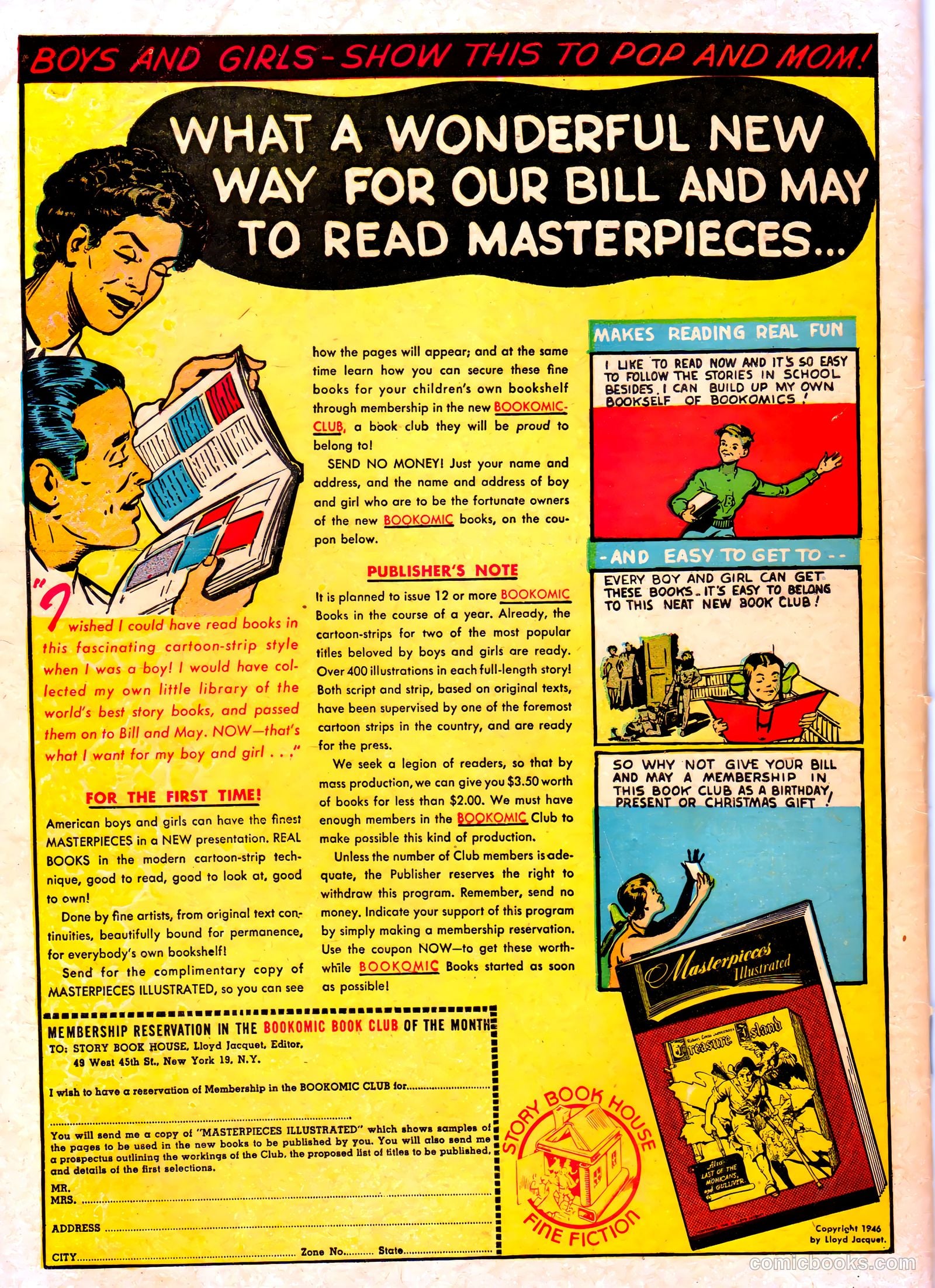 Lucky Comics #5 (1941) — page 52 of 53