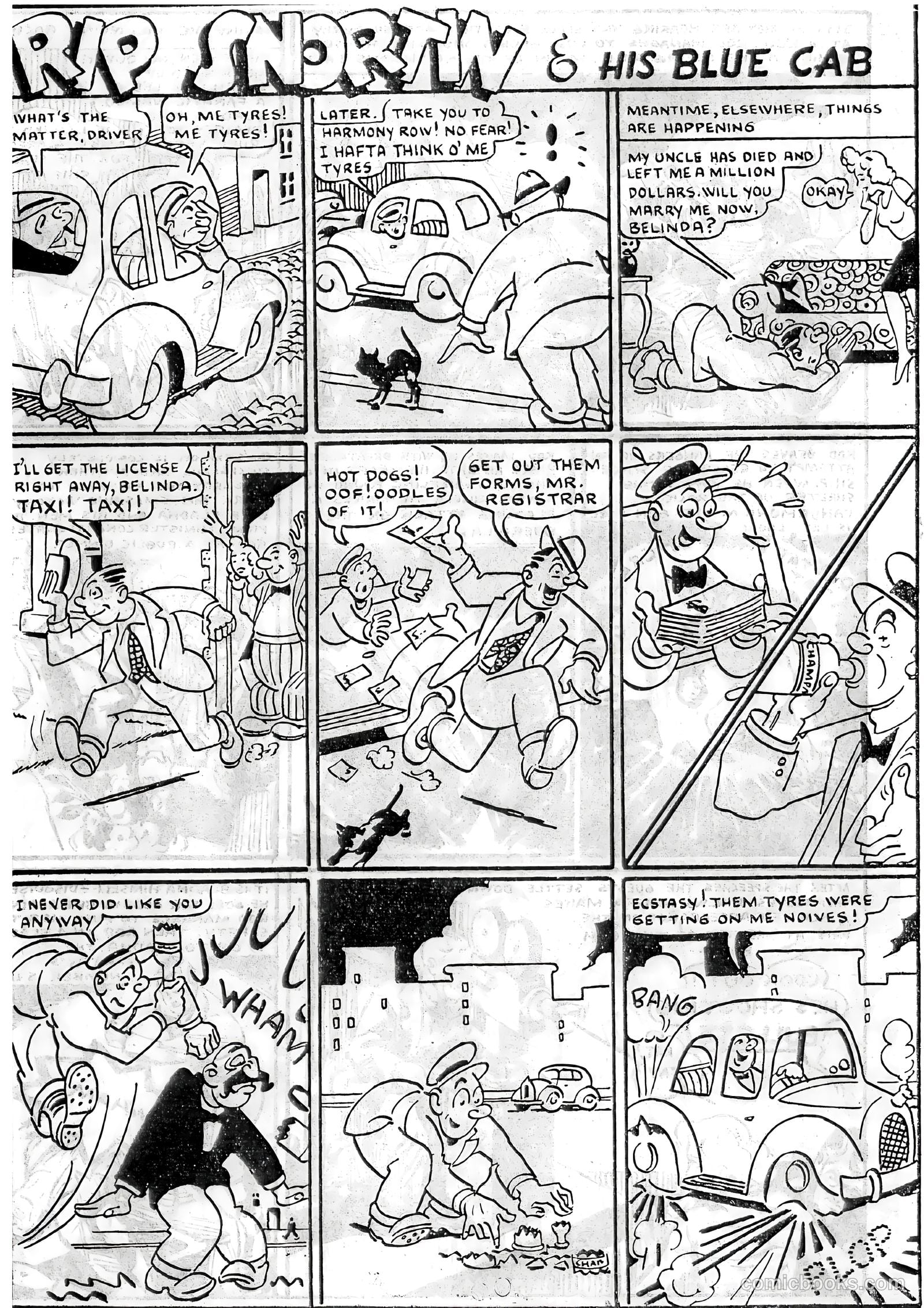 Lucky Dice Comic #1 (1946) — page 6 of 8