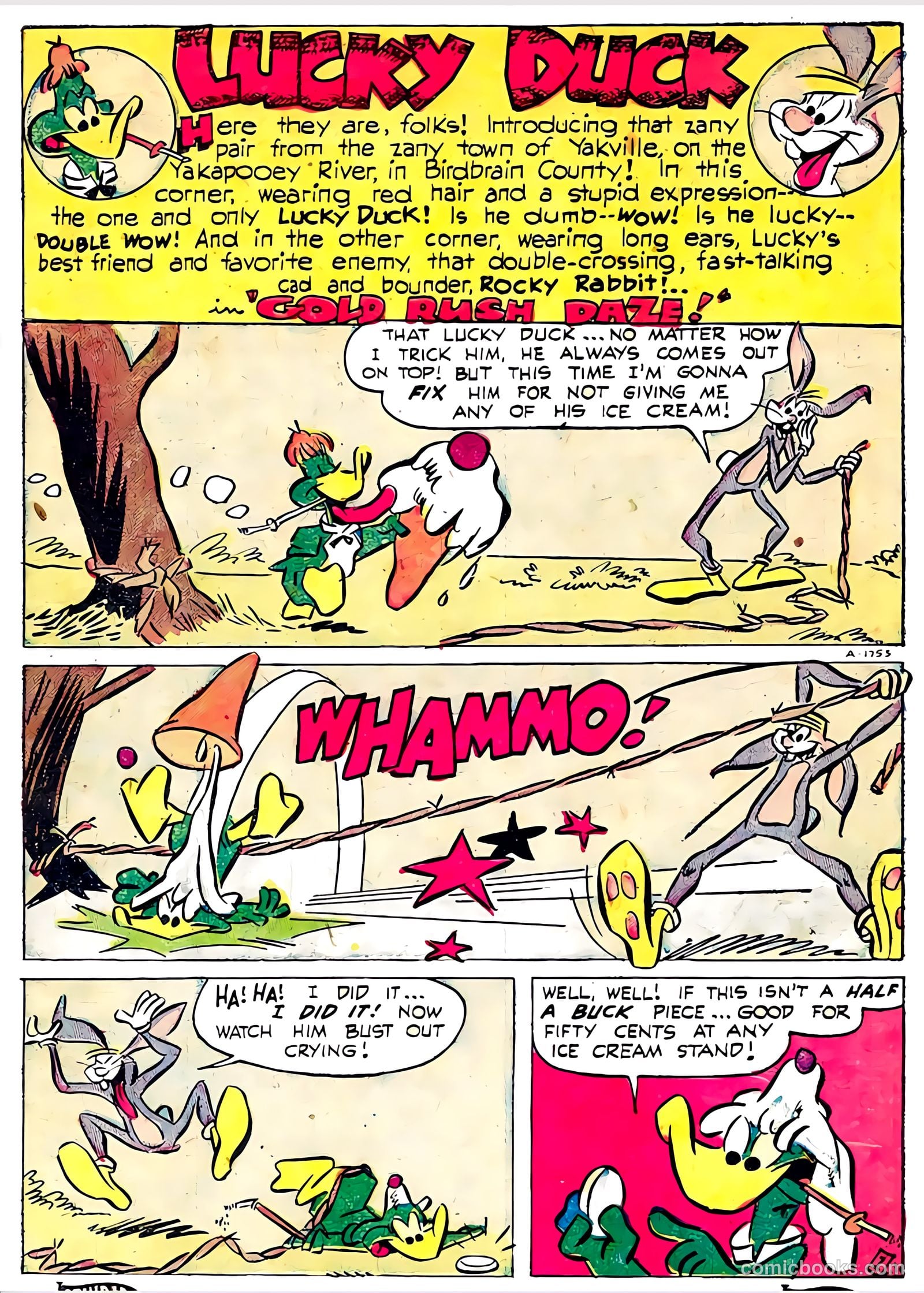 Lucky Duck #5 (1953) — page 3 of 33