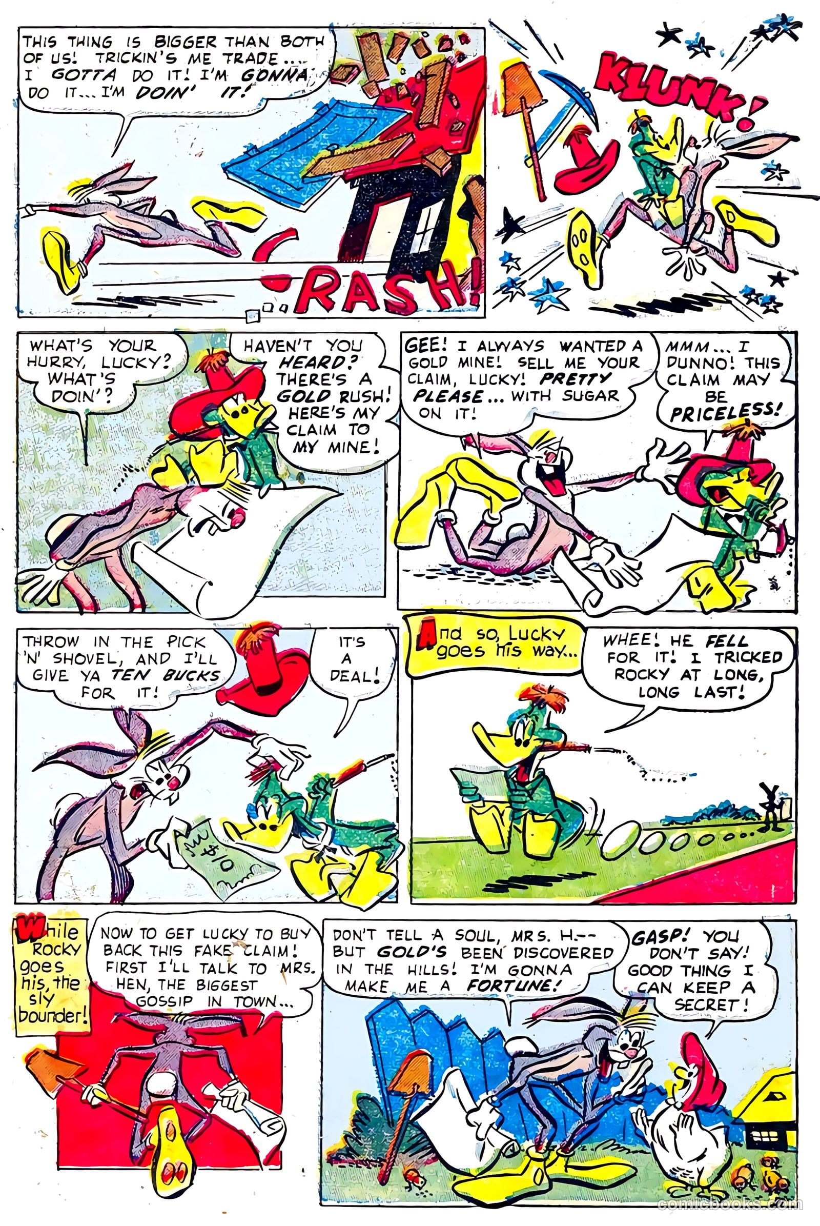 Lucky Duck #5 (1953) — page 7 of 33