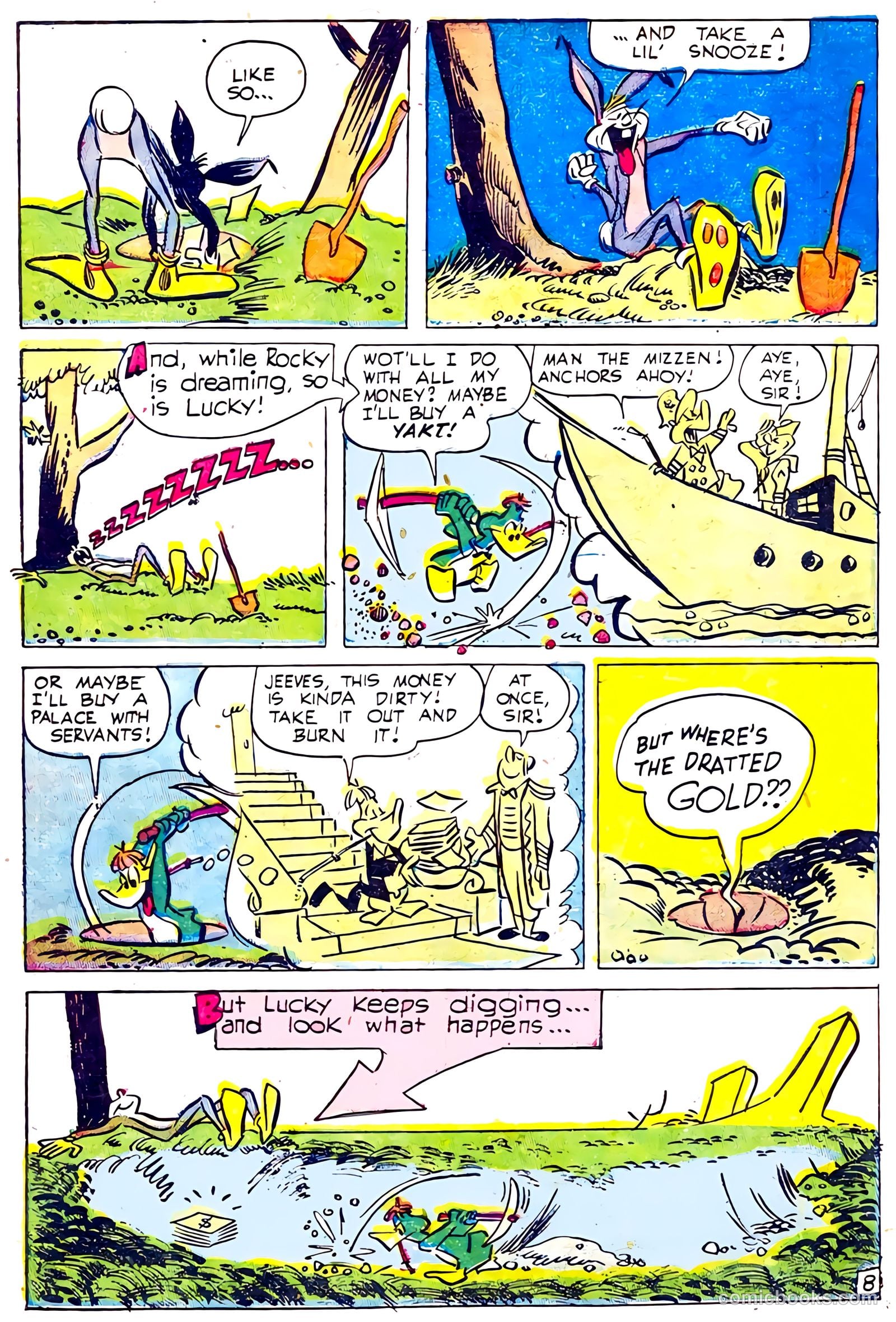 Lucky Duck #5 (1953) — page 10 of 33