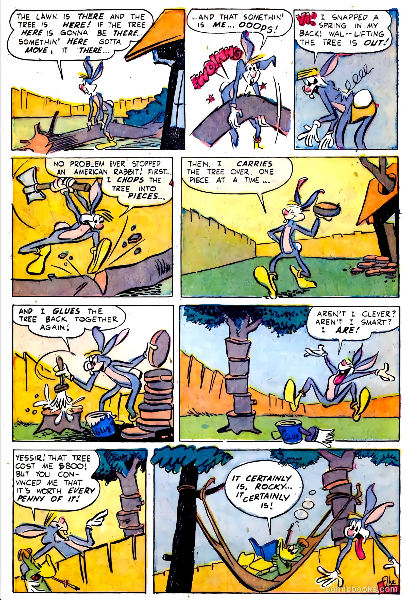 Lucky Duck #5 (1953) — page 21 of 33