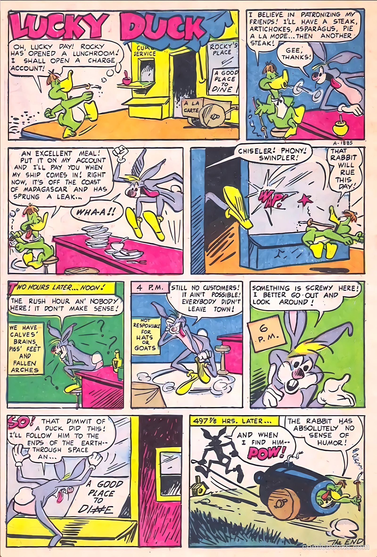 Lucky Duck #5 (1953) — page 27 of 33