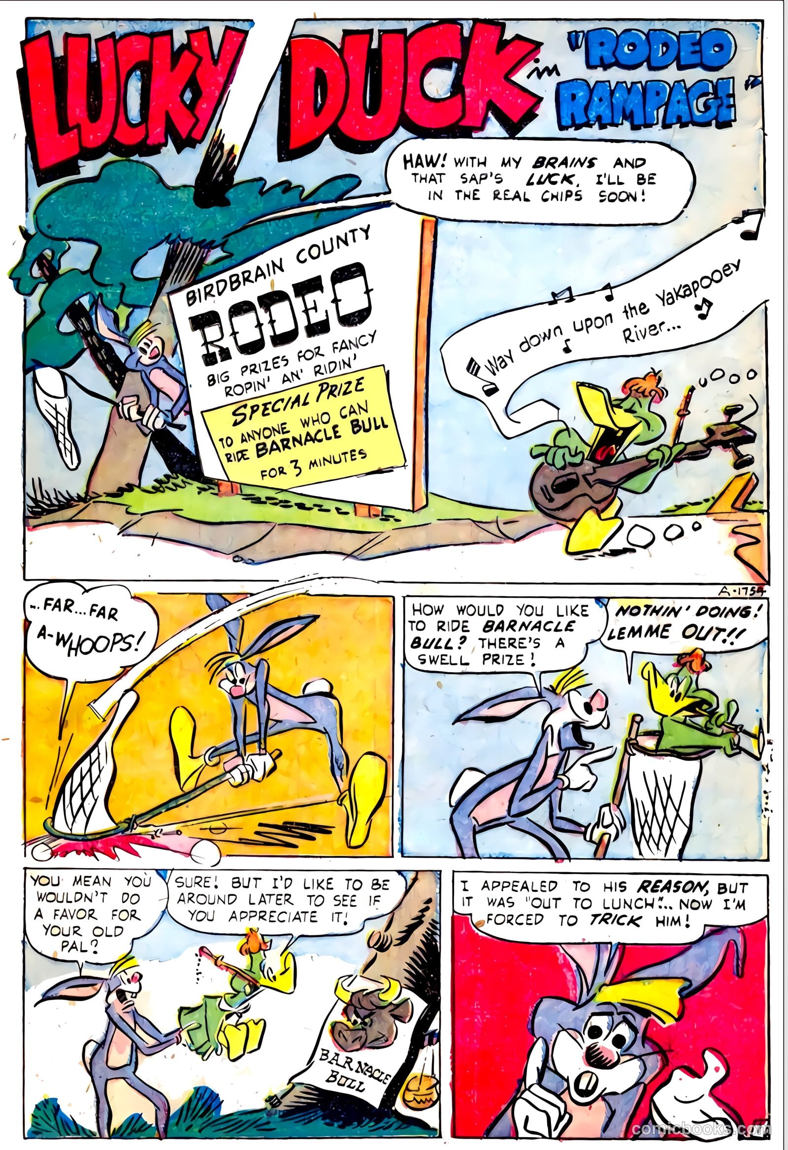 Lucky Duck #5 (1953) — page 28 of 33