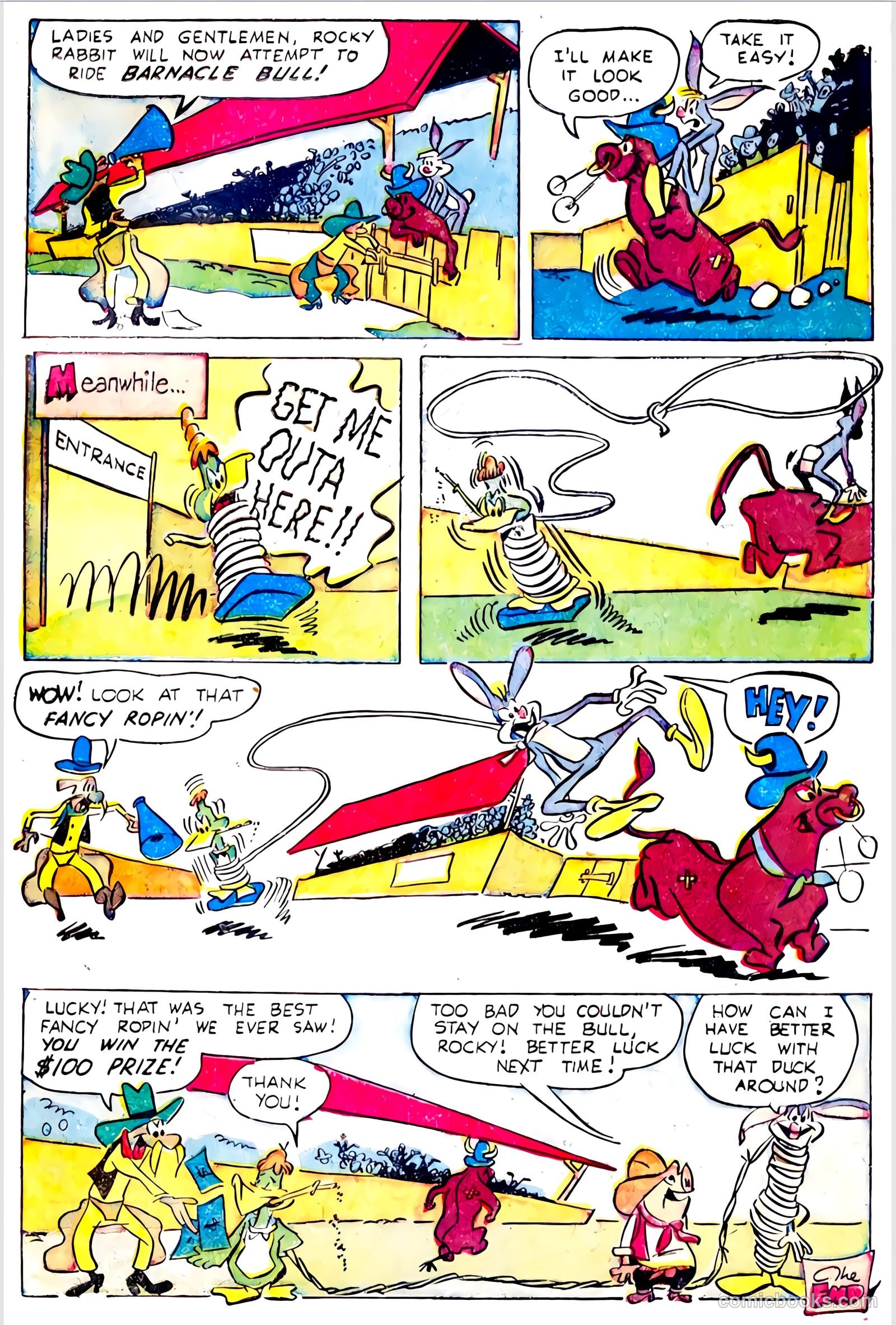 Lucky Duck #5 (1953) — page 32 of 33