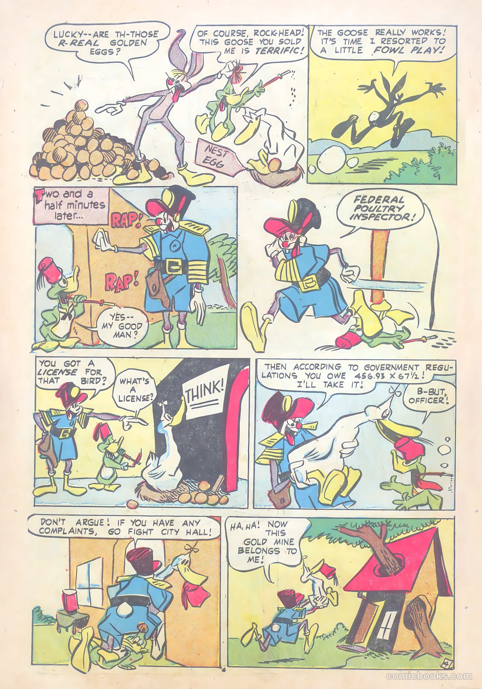 Lucky Duck #6 (1953) — page 6 of 36