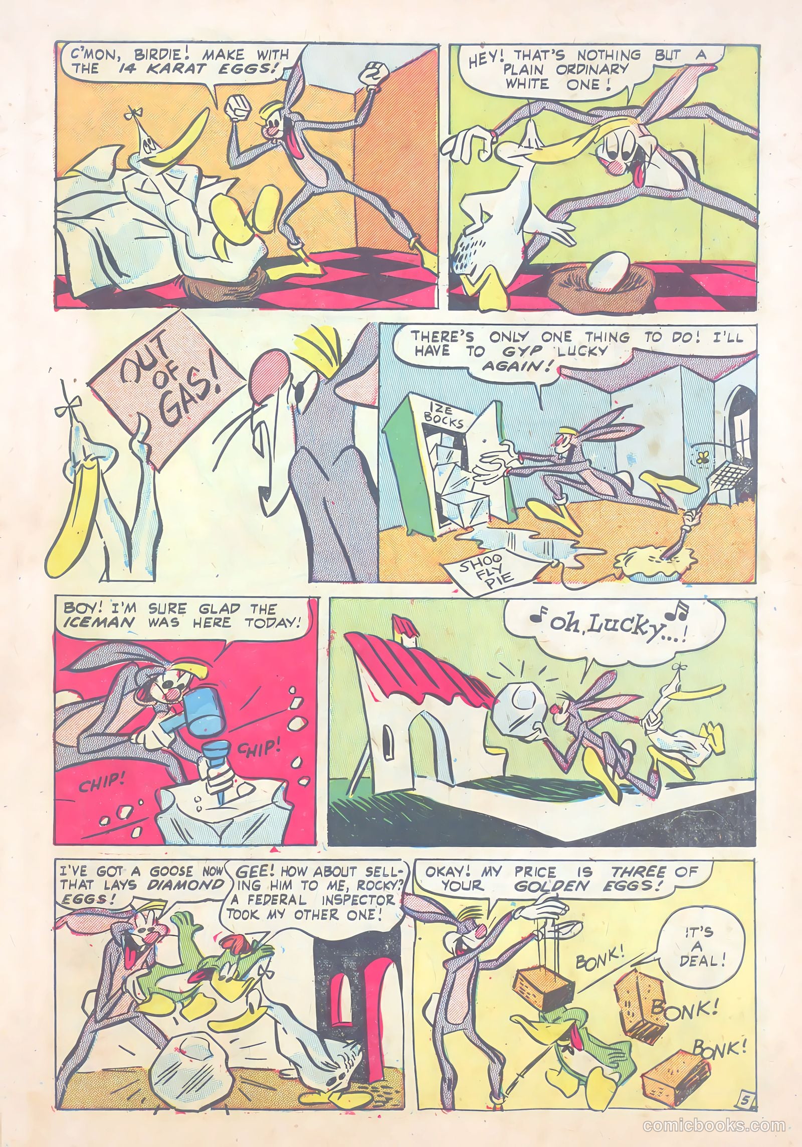 Lucky Duck #6 (1953) — page 7 of 36