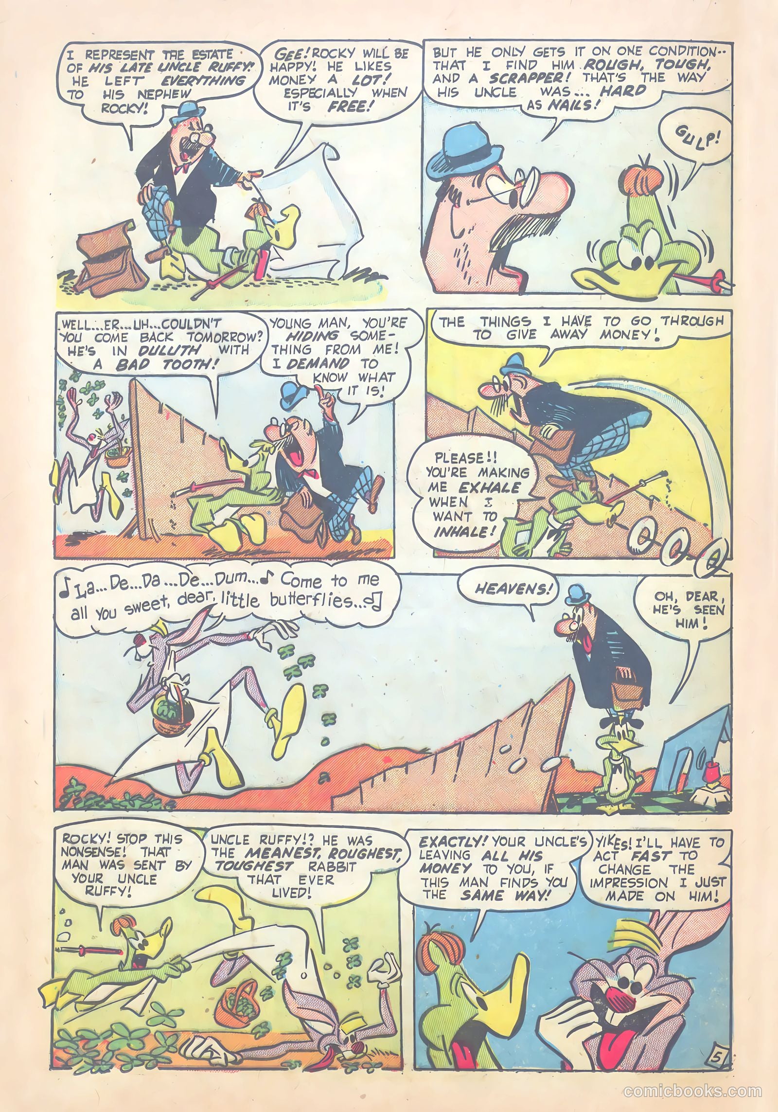 Lucky Duck #6 (1953) — page 16 of 36