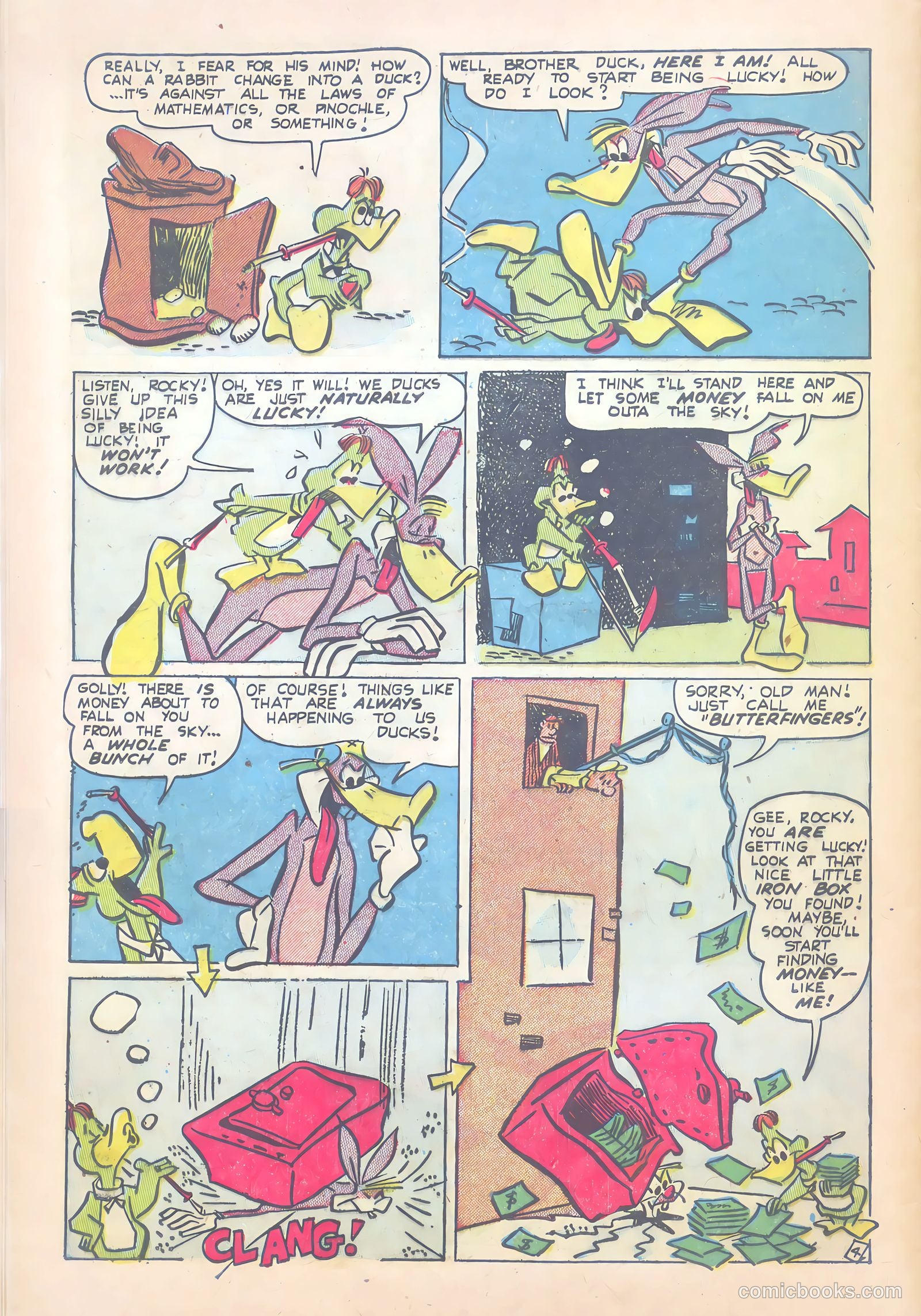 Lucky Duck #6 (1953) — page 28 of 36