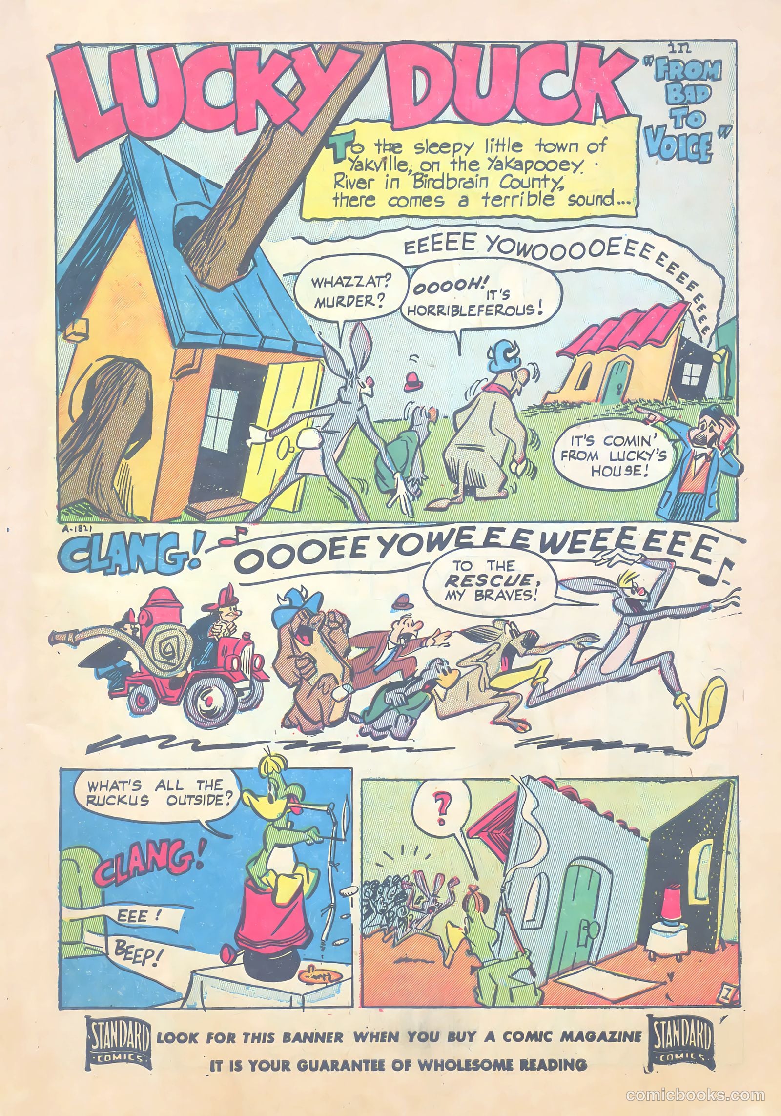 Lucky Duck #7 (1953) — page 3 of 36