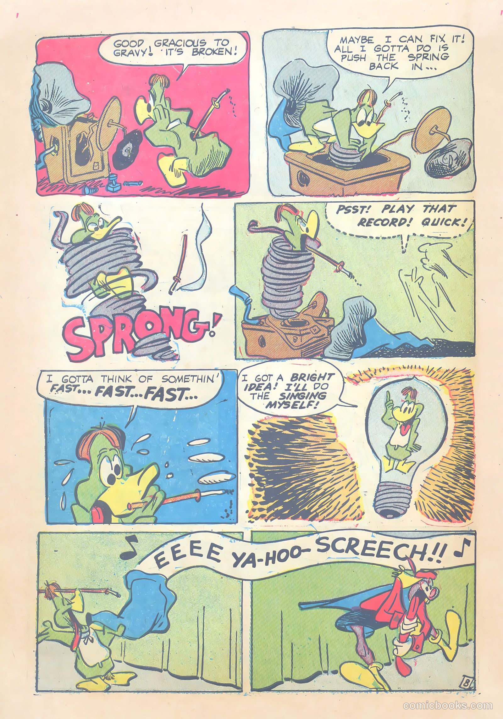 Lucky Duck #7 (1953) — page 10 of 36