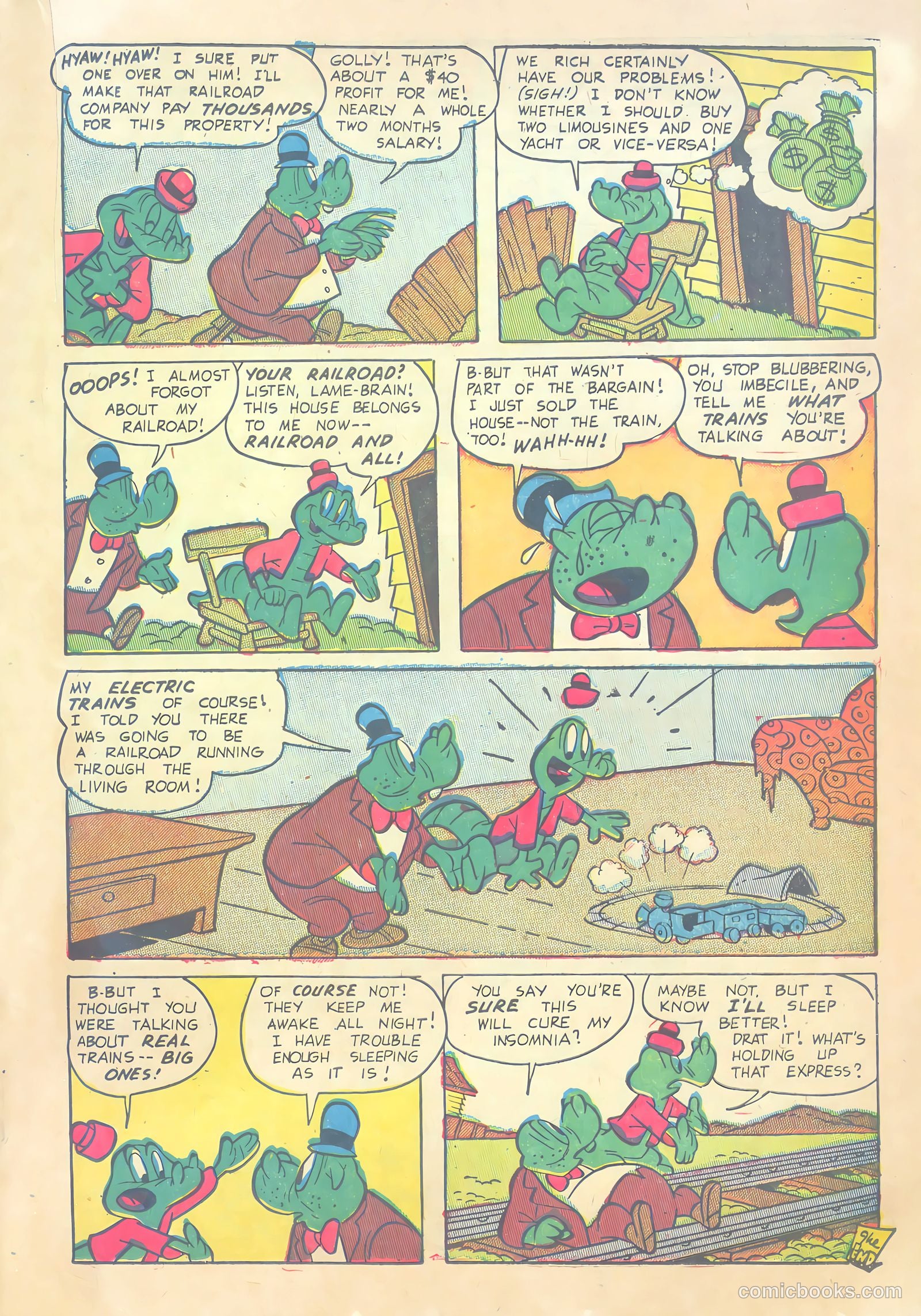 Lucky Duck #7 (1953) — page 19 of 36