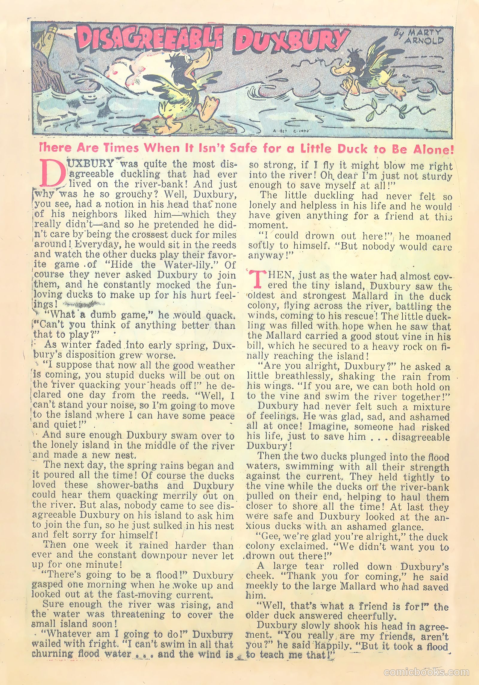 Lucky Duck #7 (1953) — page 20 of 36