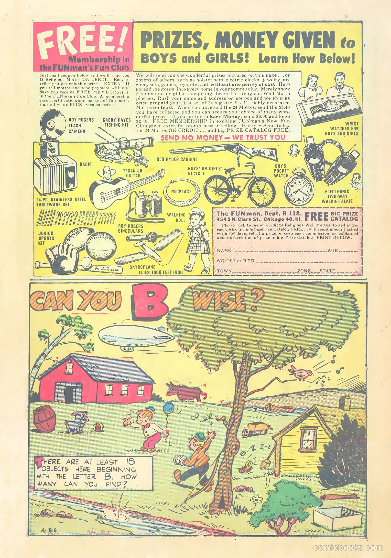 Lucky Duck #7 (1953) — page 23 of 36